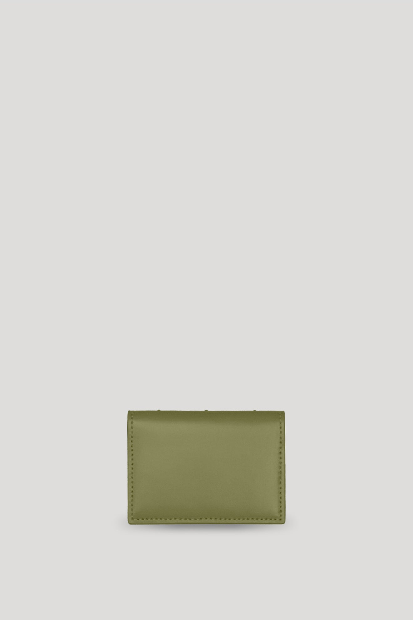 STOMA Card Holder in Olive/Glacier