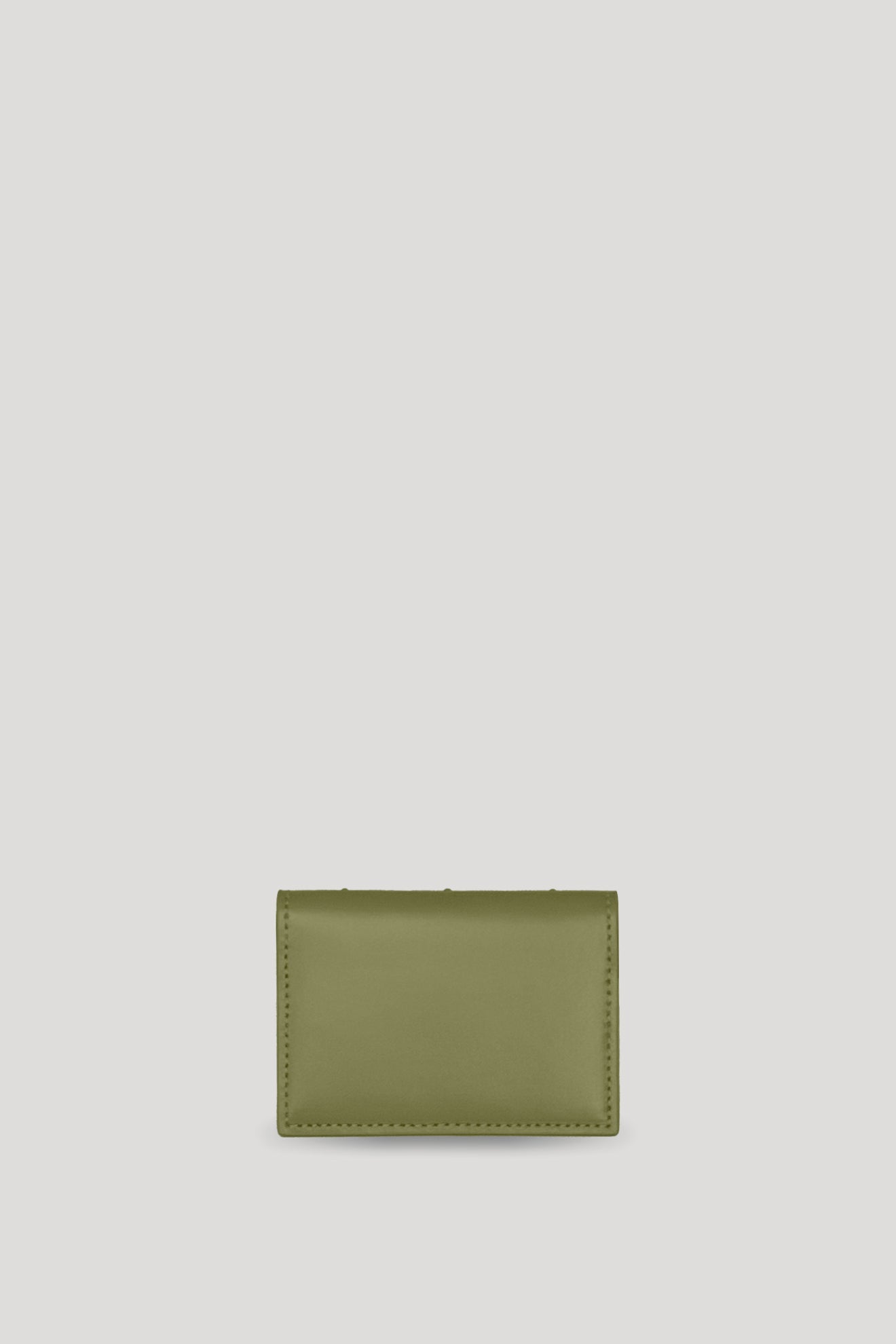 STOMA Card Holder in Olive/Glacier