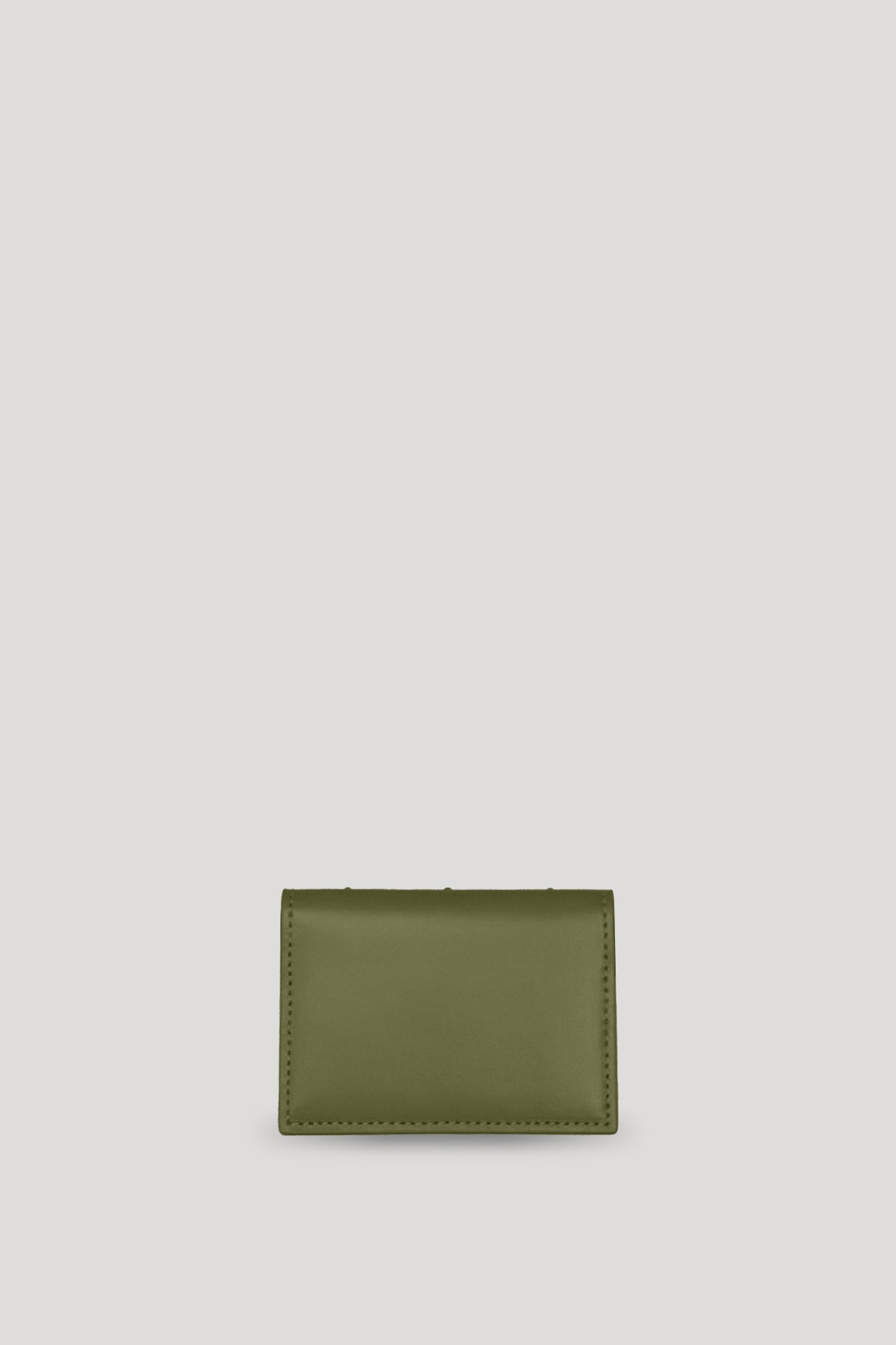 STOMA Card Holder in Olive Green