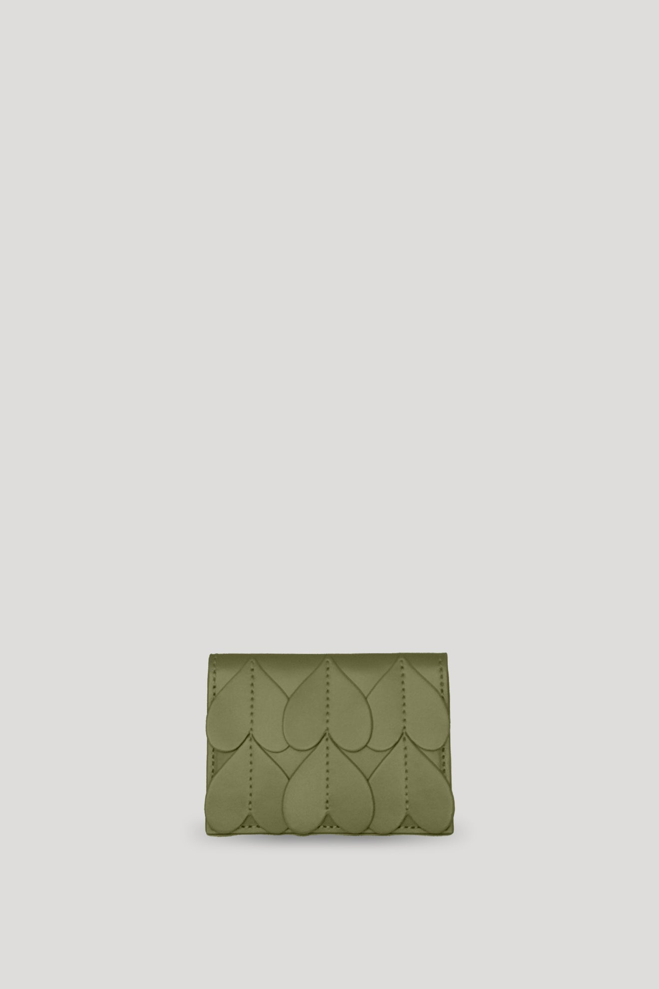 STOMA Card Holder in Olive Green