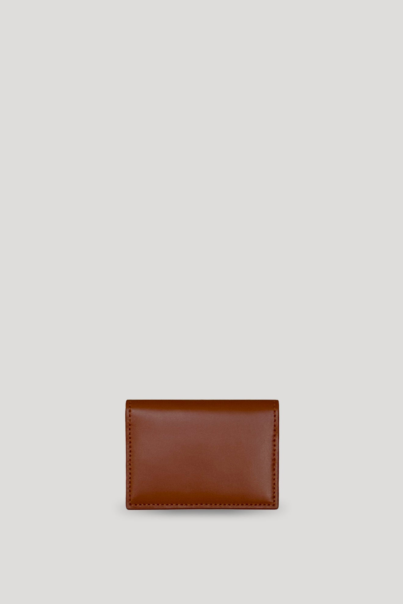 STOMA Card Holder in Tan/Glacier