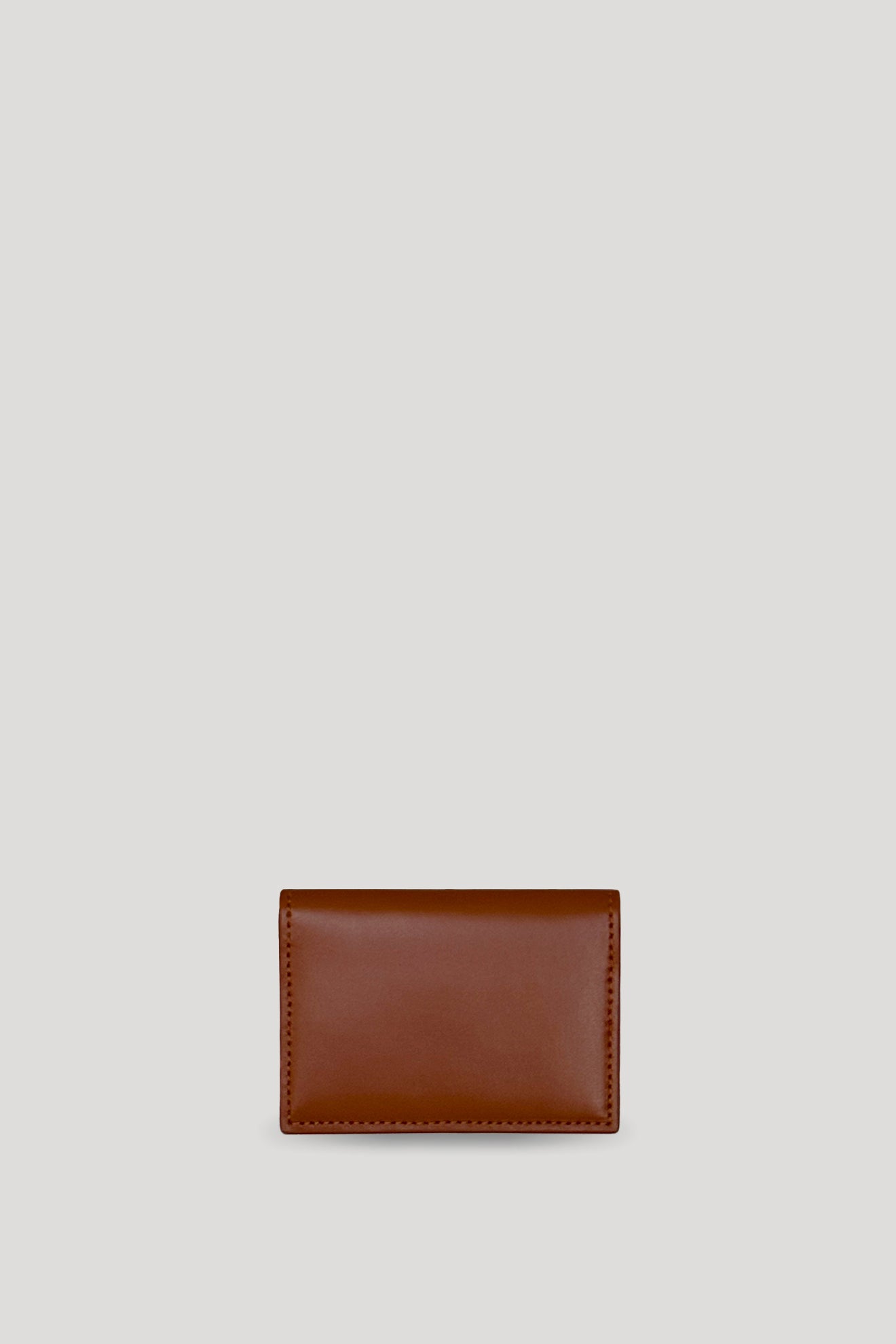 STOMA Card Holder in Tan/Glacier