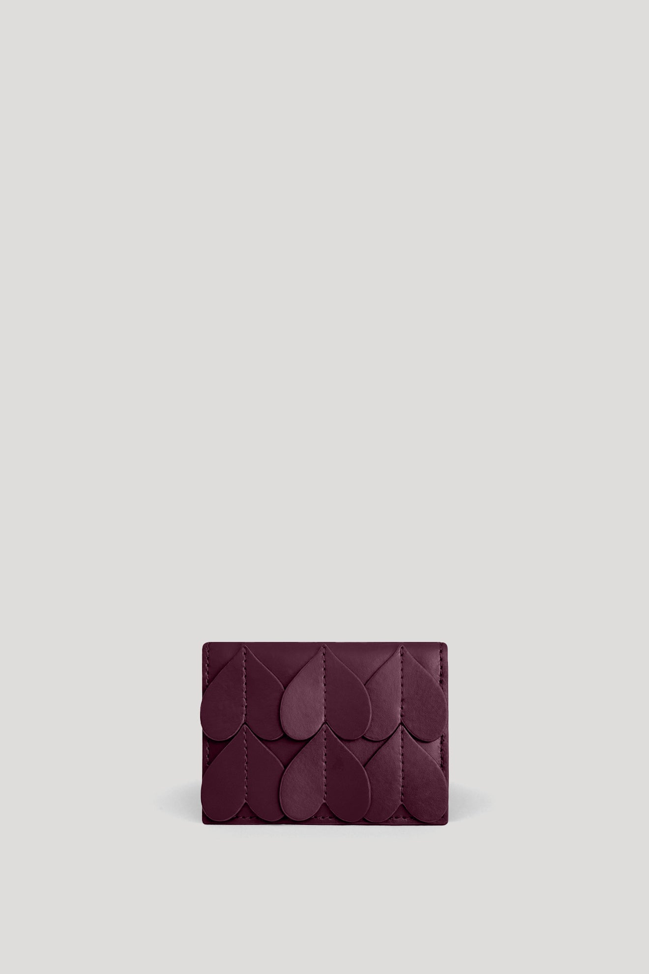 STOMA Card Holder in Wine