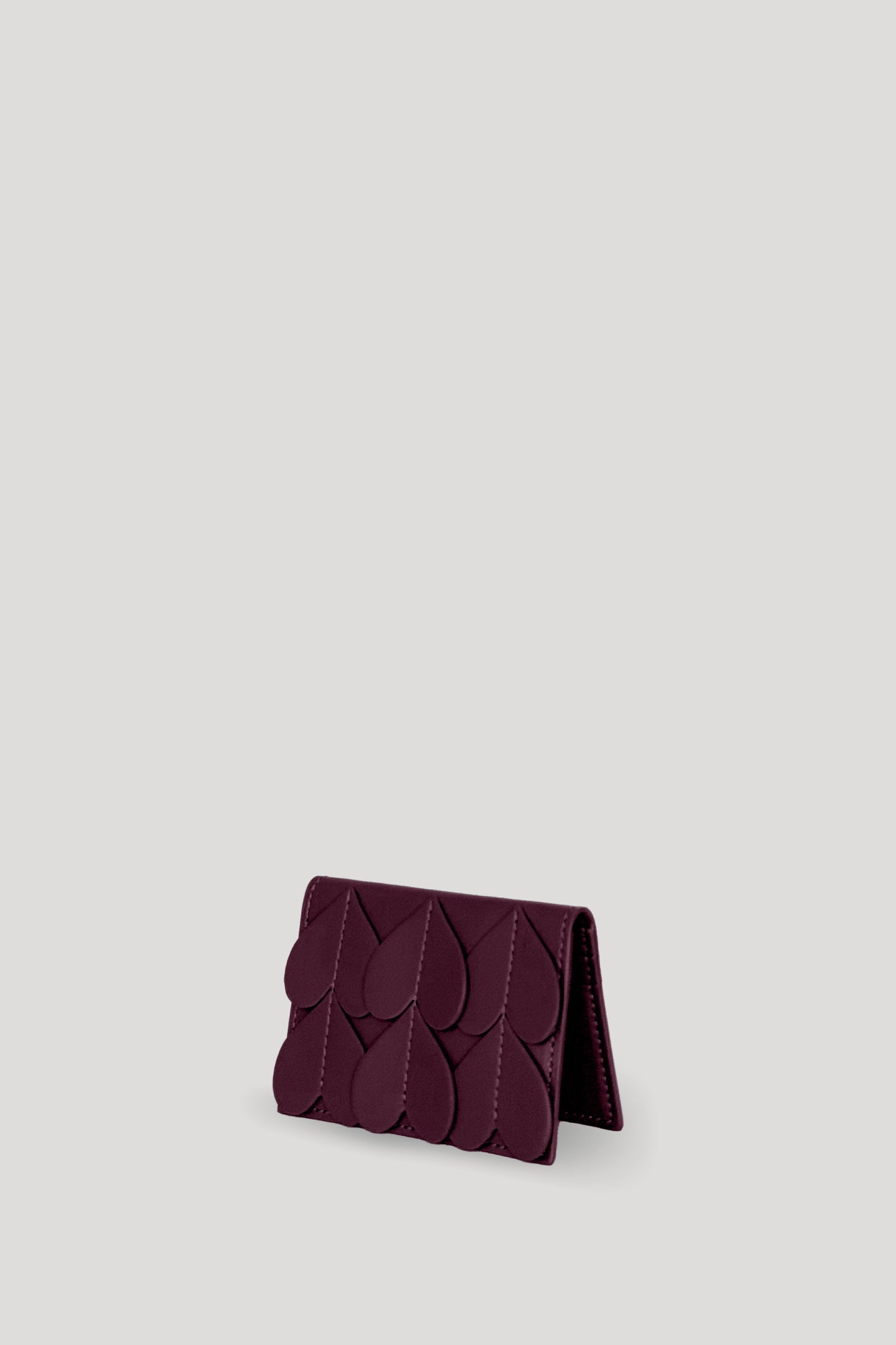 STOMA Card Holder in Wine