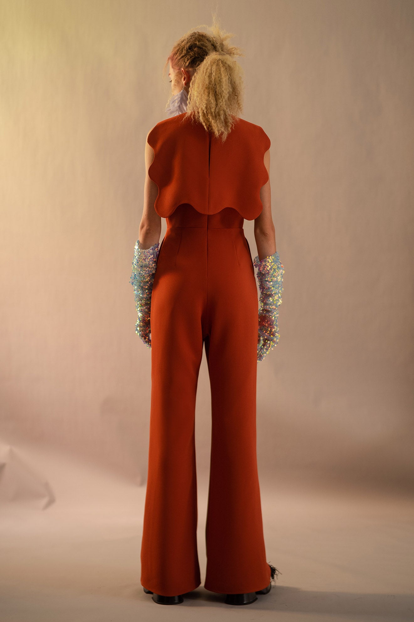 STURGEON Jumpsuit in Burnt Orange