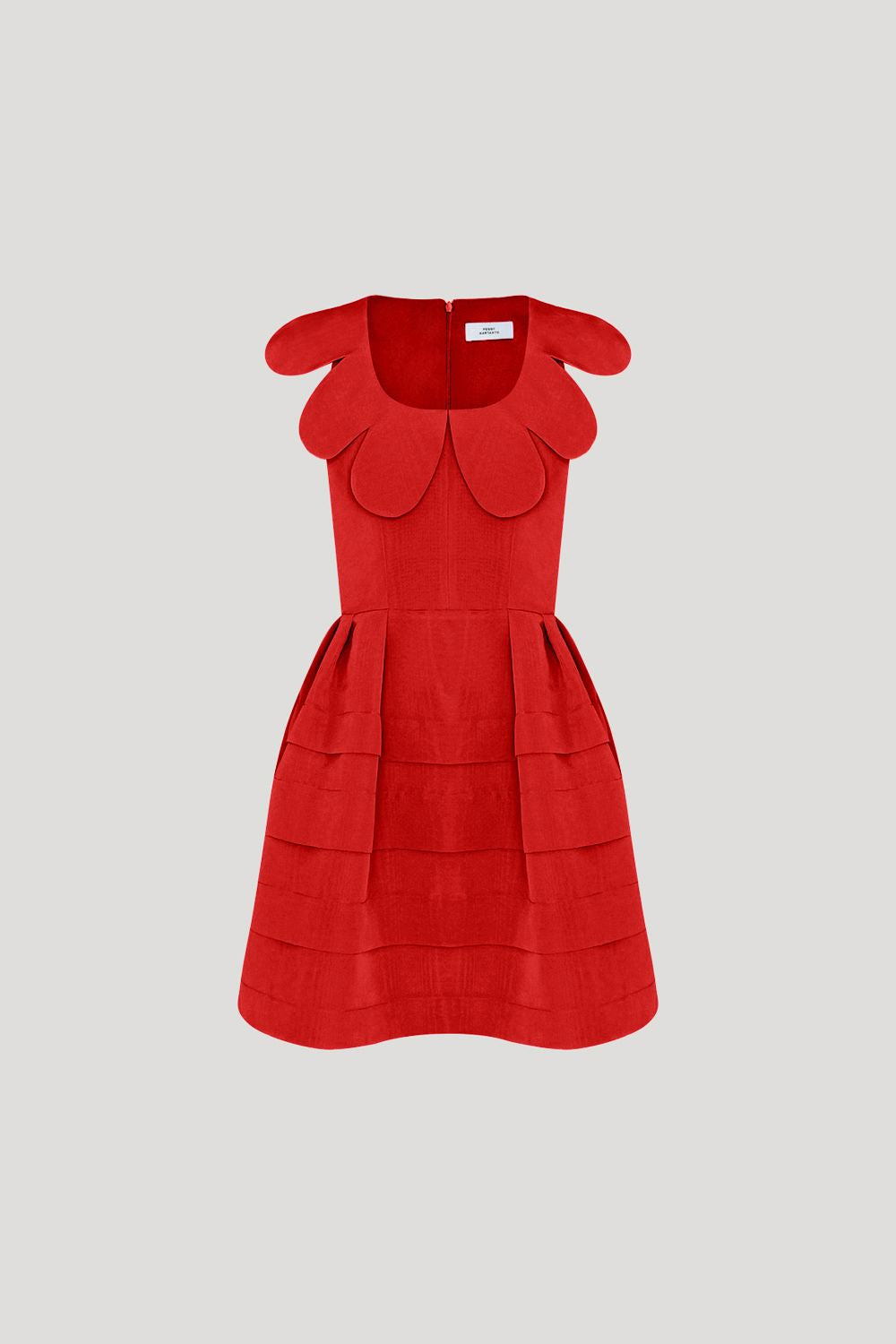 ENFANT Dress in Sangria Red