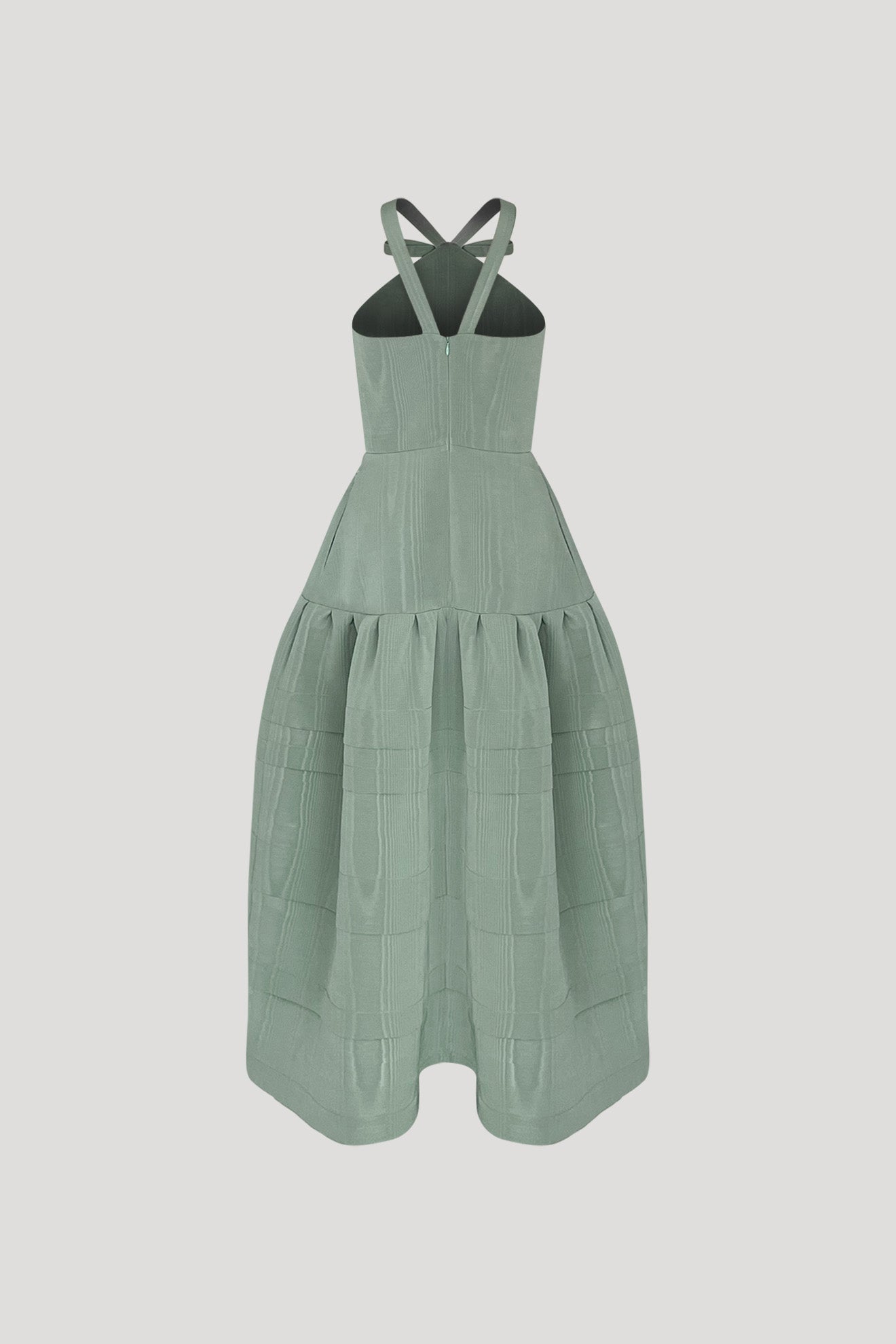 SUDACHI Dress in Moss Green