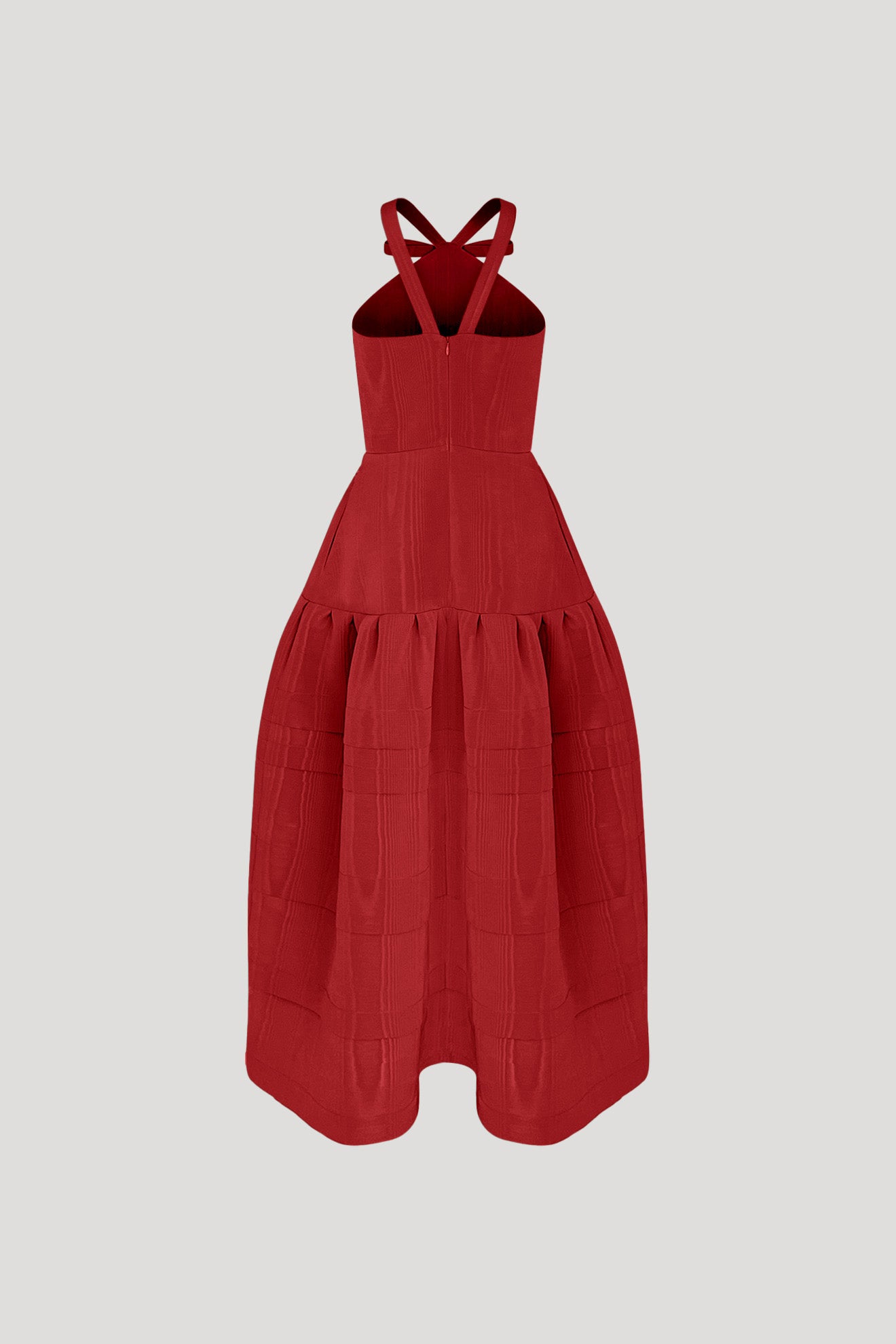 SUDACHI Dress in Sangria Red
