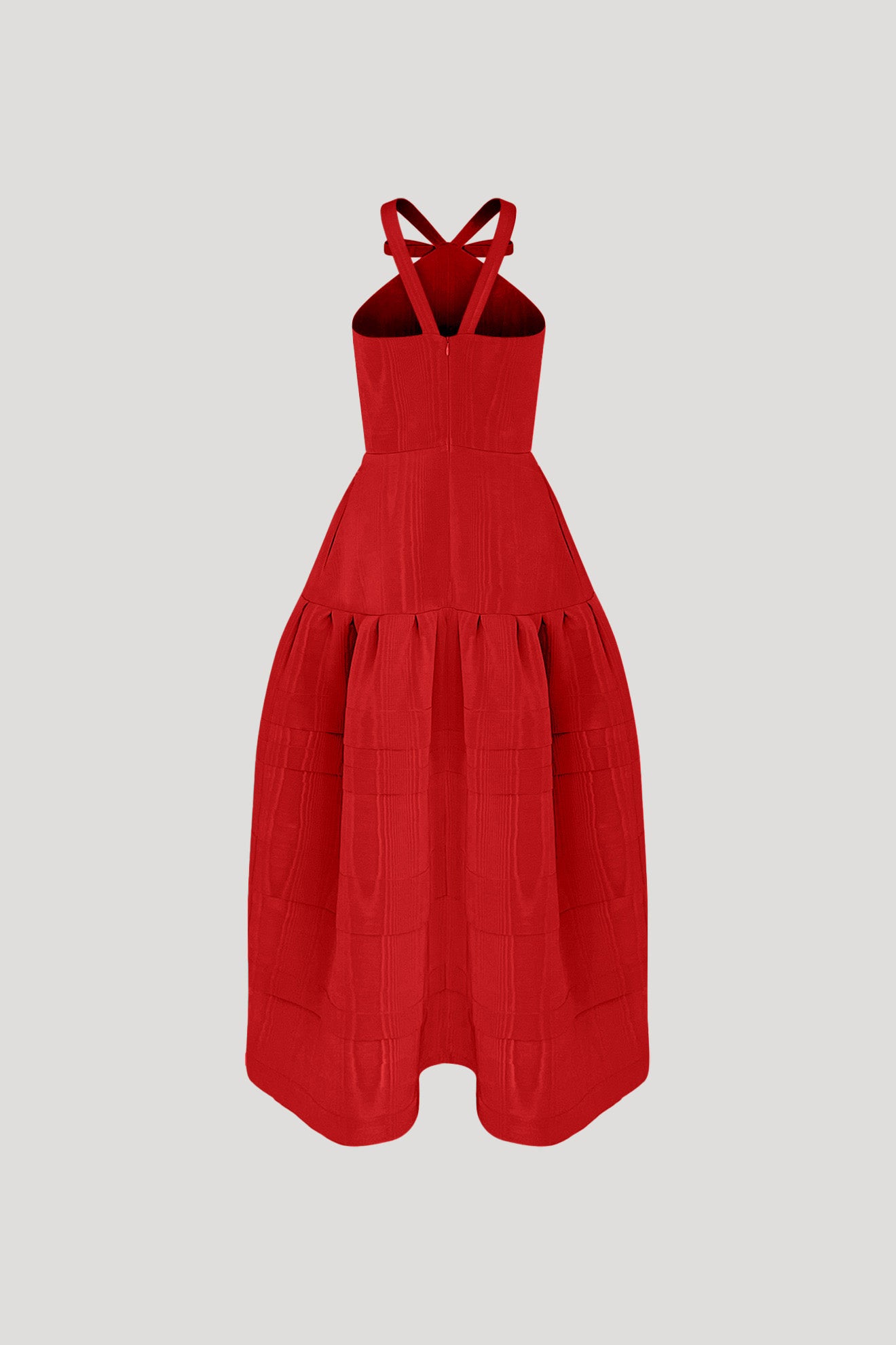 SUDACHI Dress in Sangria Red