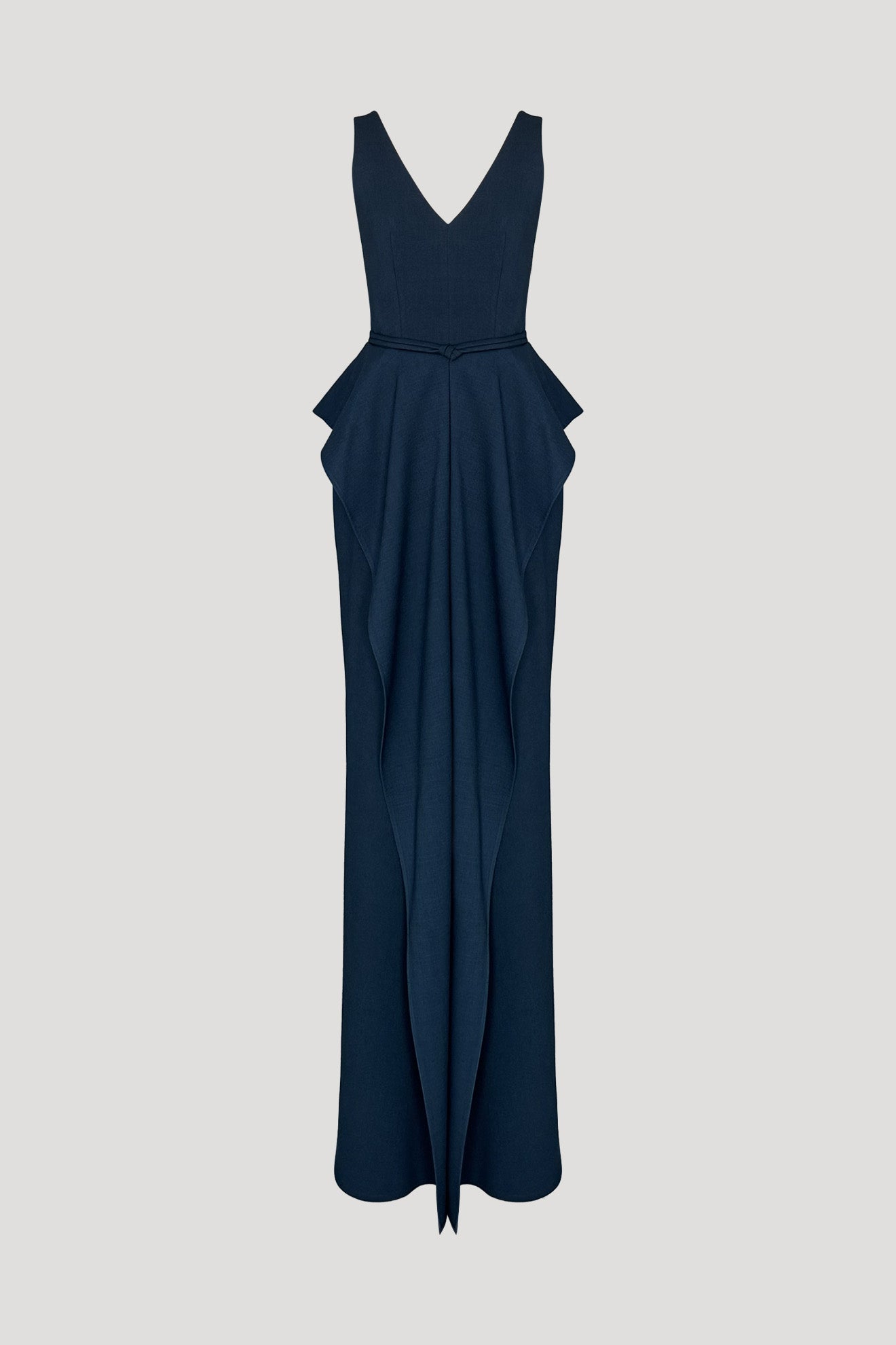 SUIKAZURA Gown in Teal Blue
