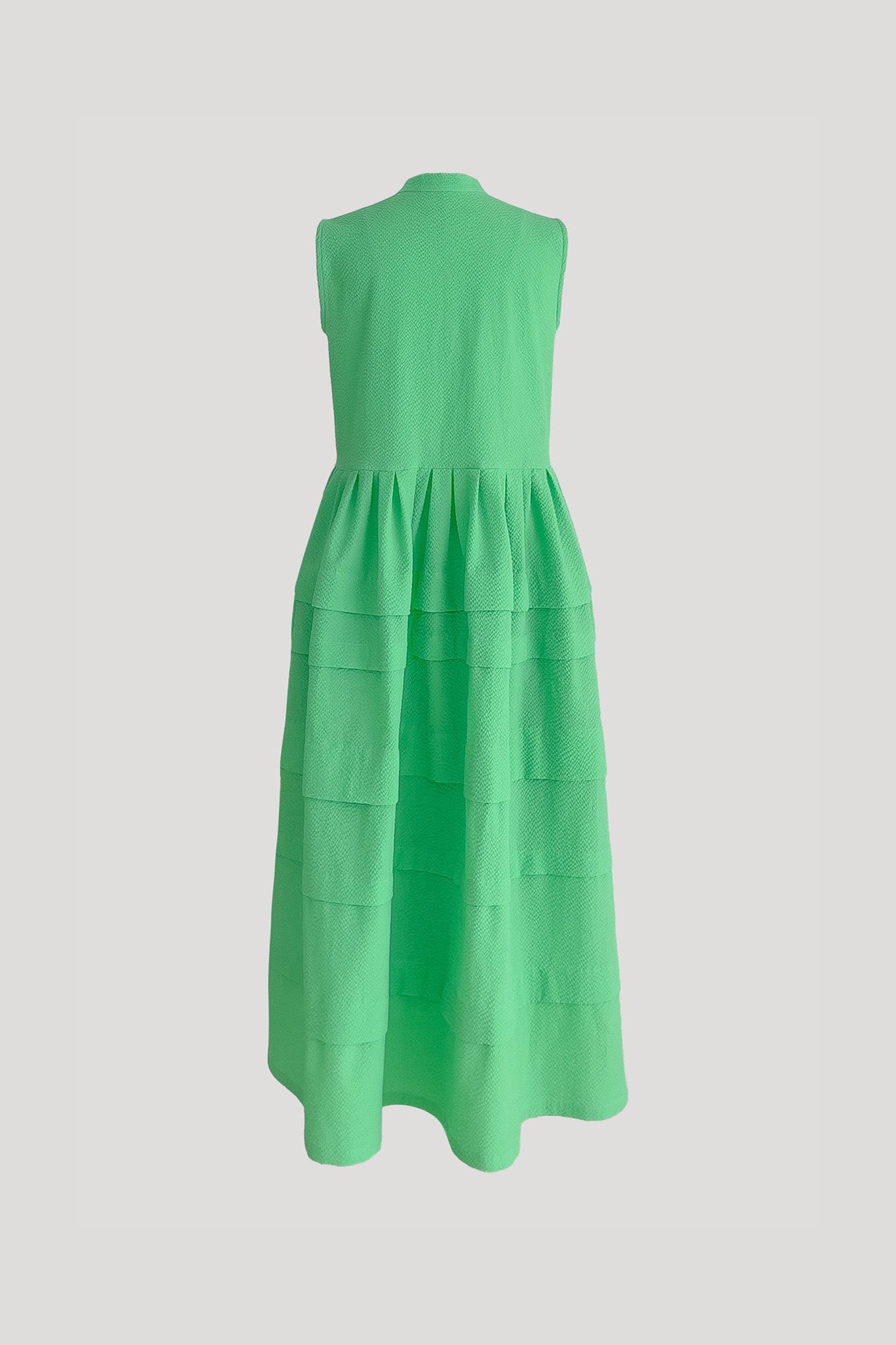 SANDO Dress in Fern Green