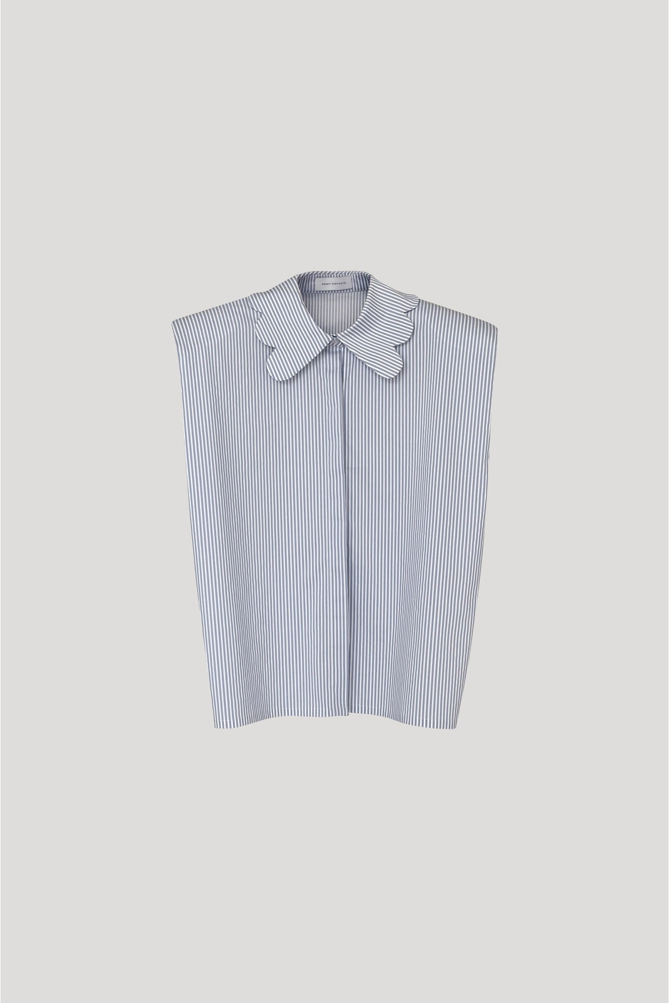 TENOR Shirt in Sky Blue Stripes