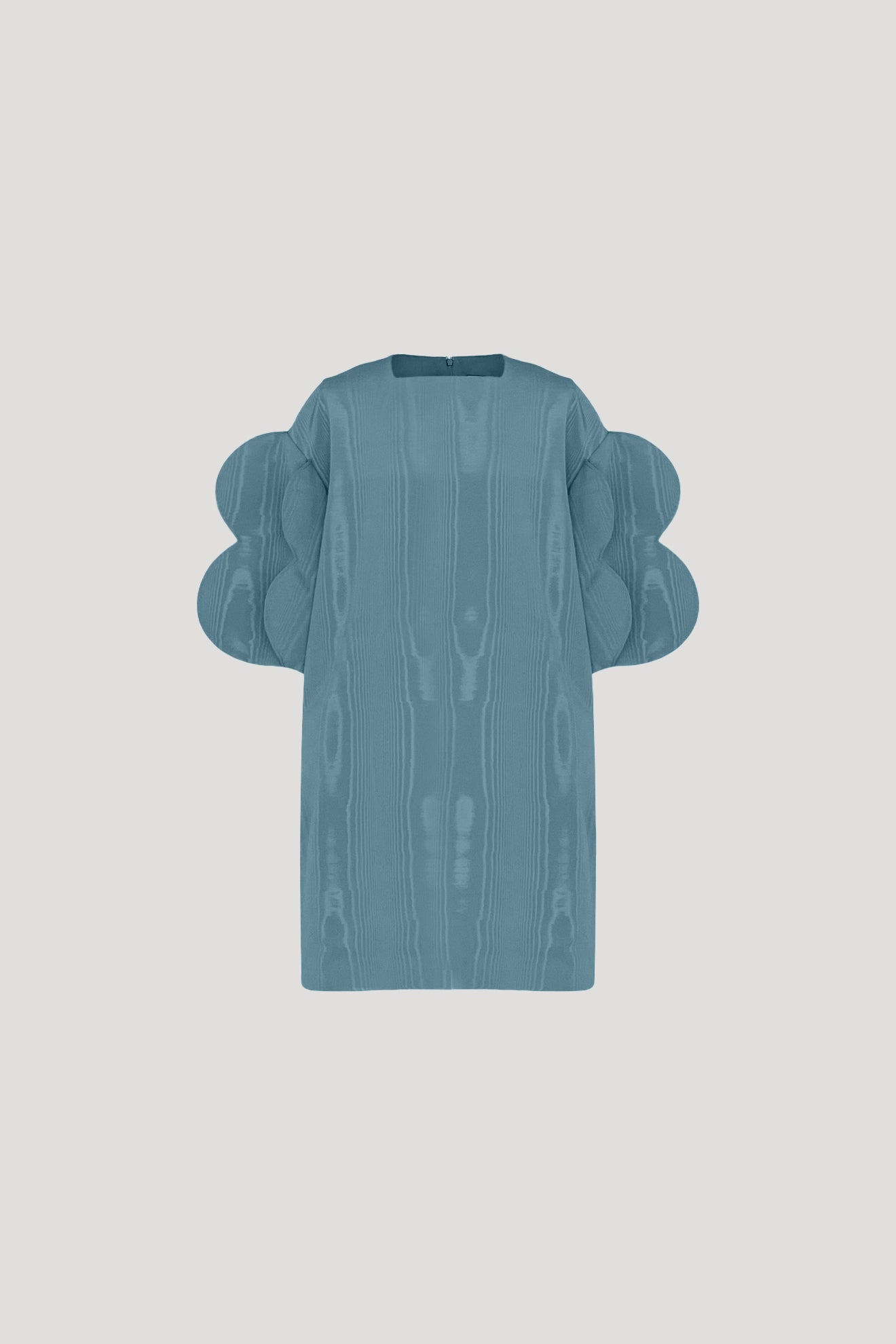 TRACHEA Dress in Mineral Green