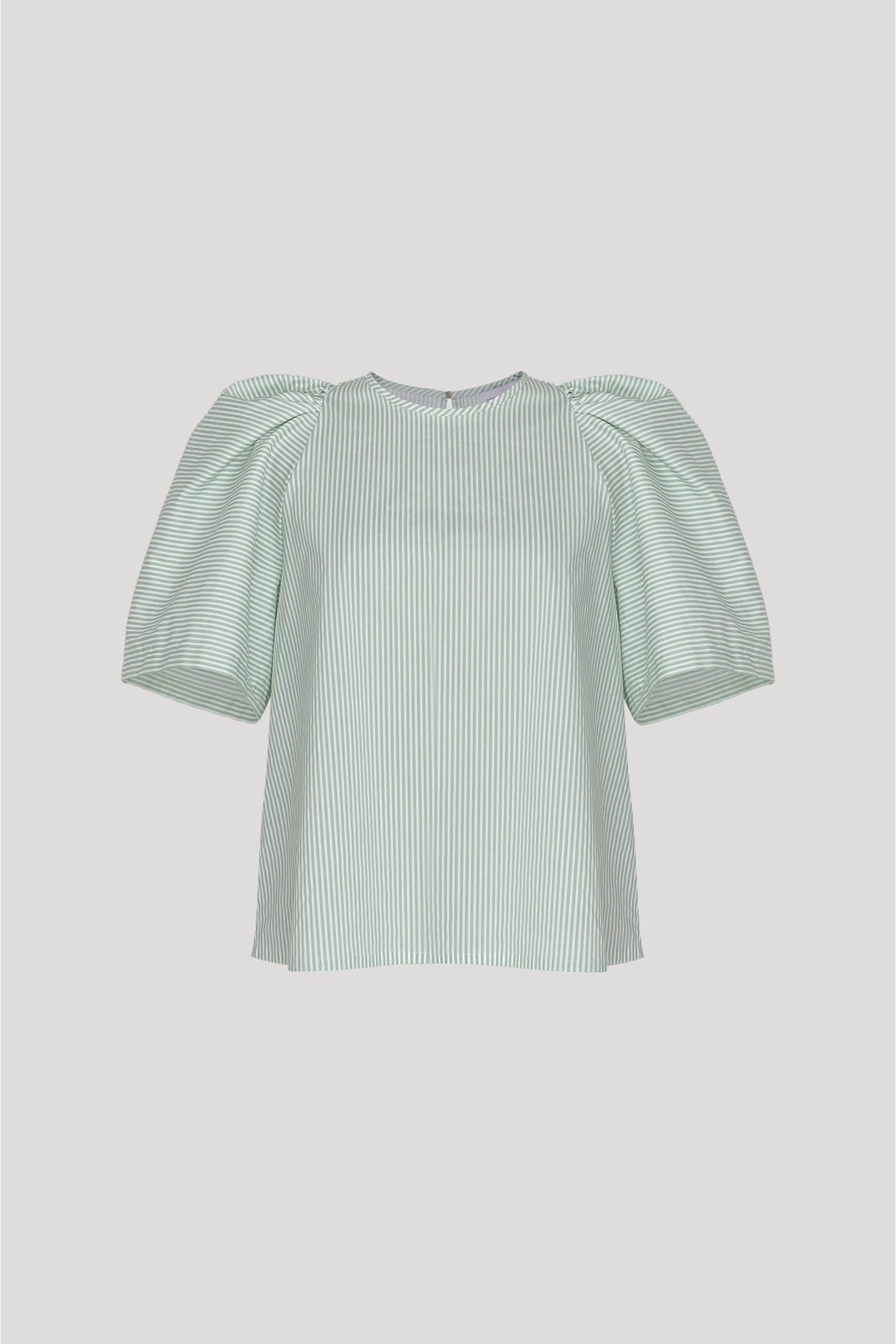 TRILL Top in Mint Stripes