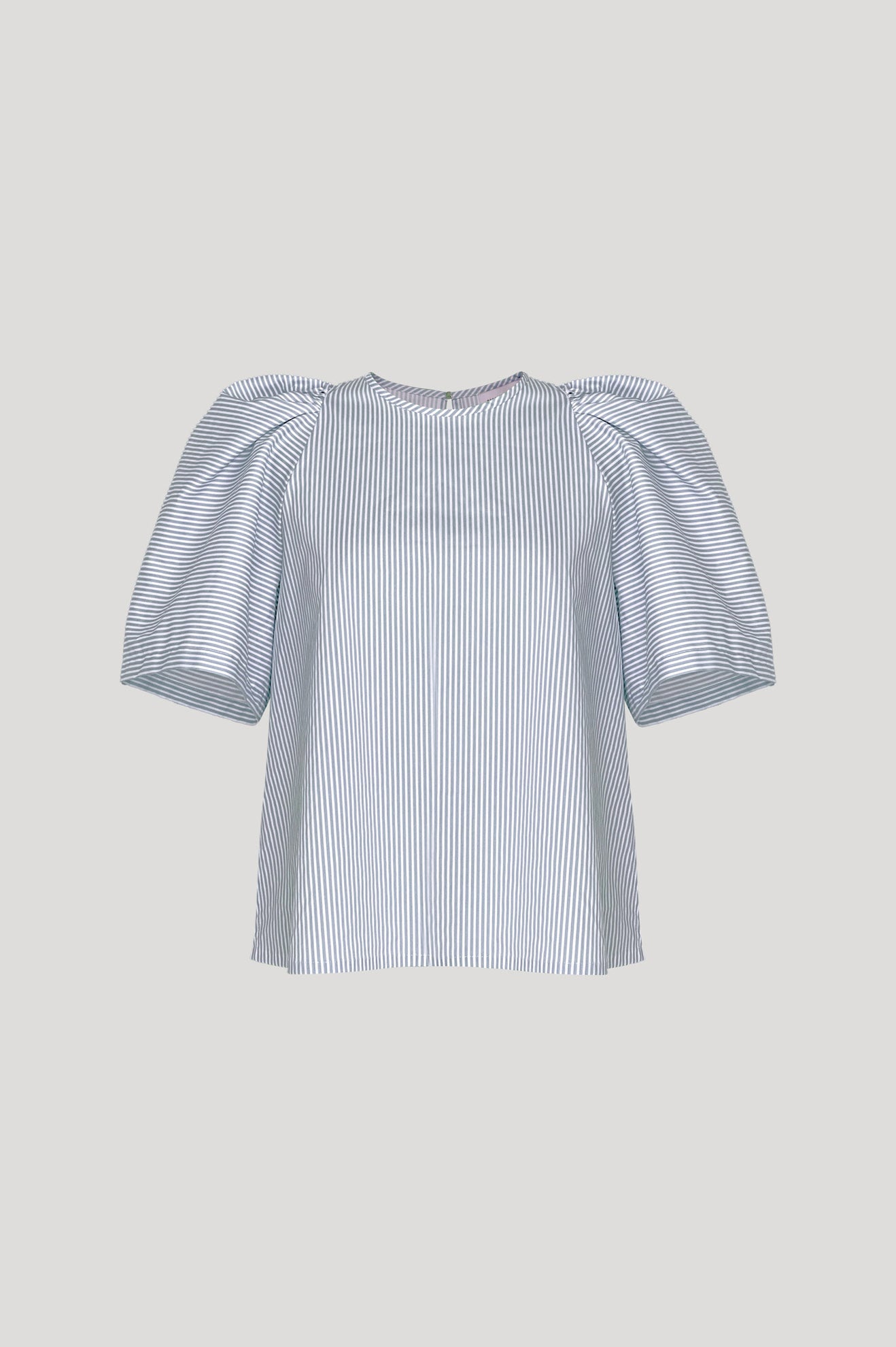 TRILL Top in Sky Blue Stripes