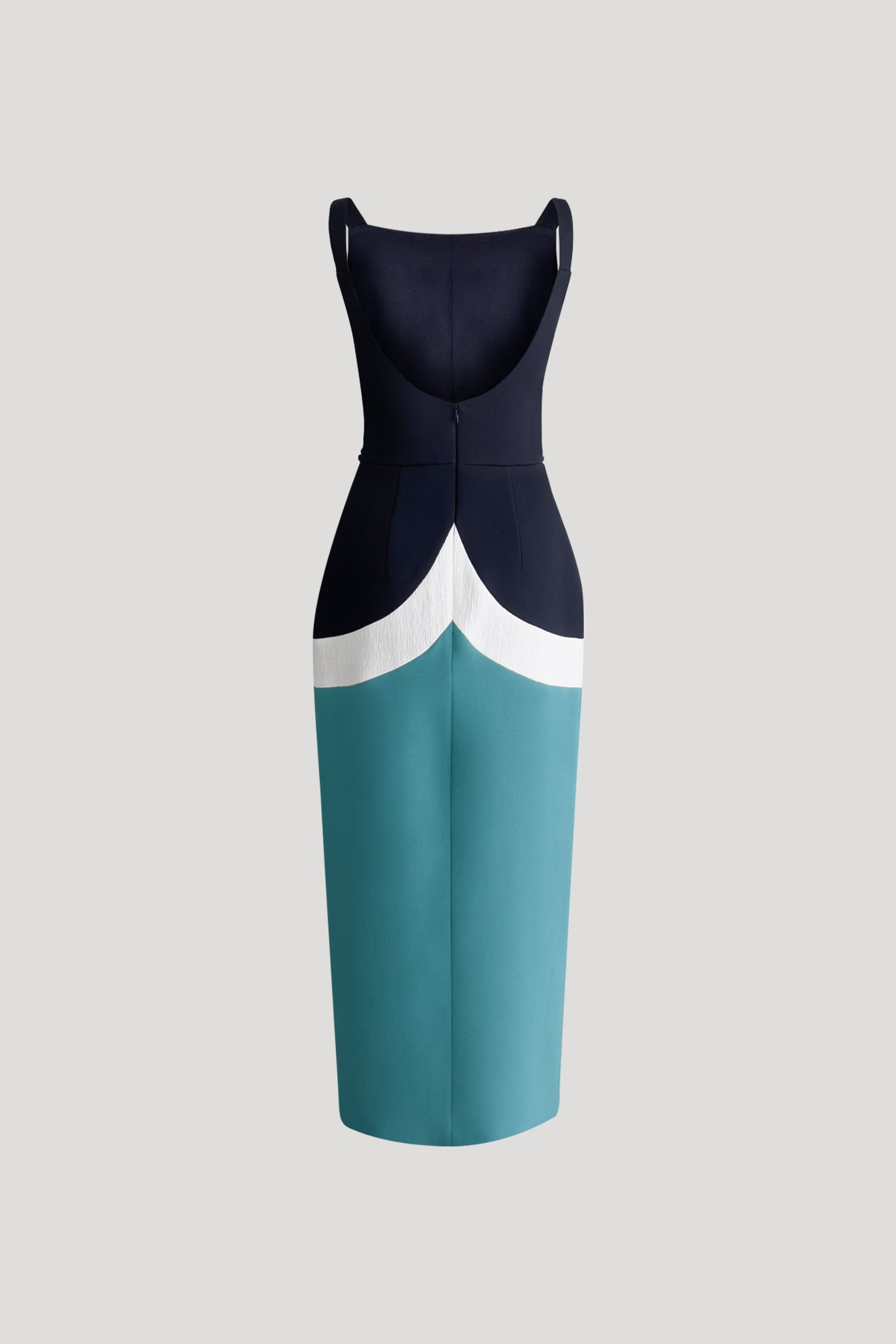TWIZZLE Dress in Dark Blue/Genoa Green