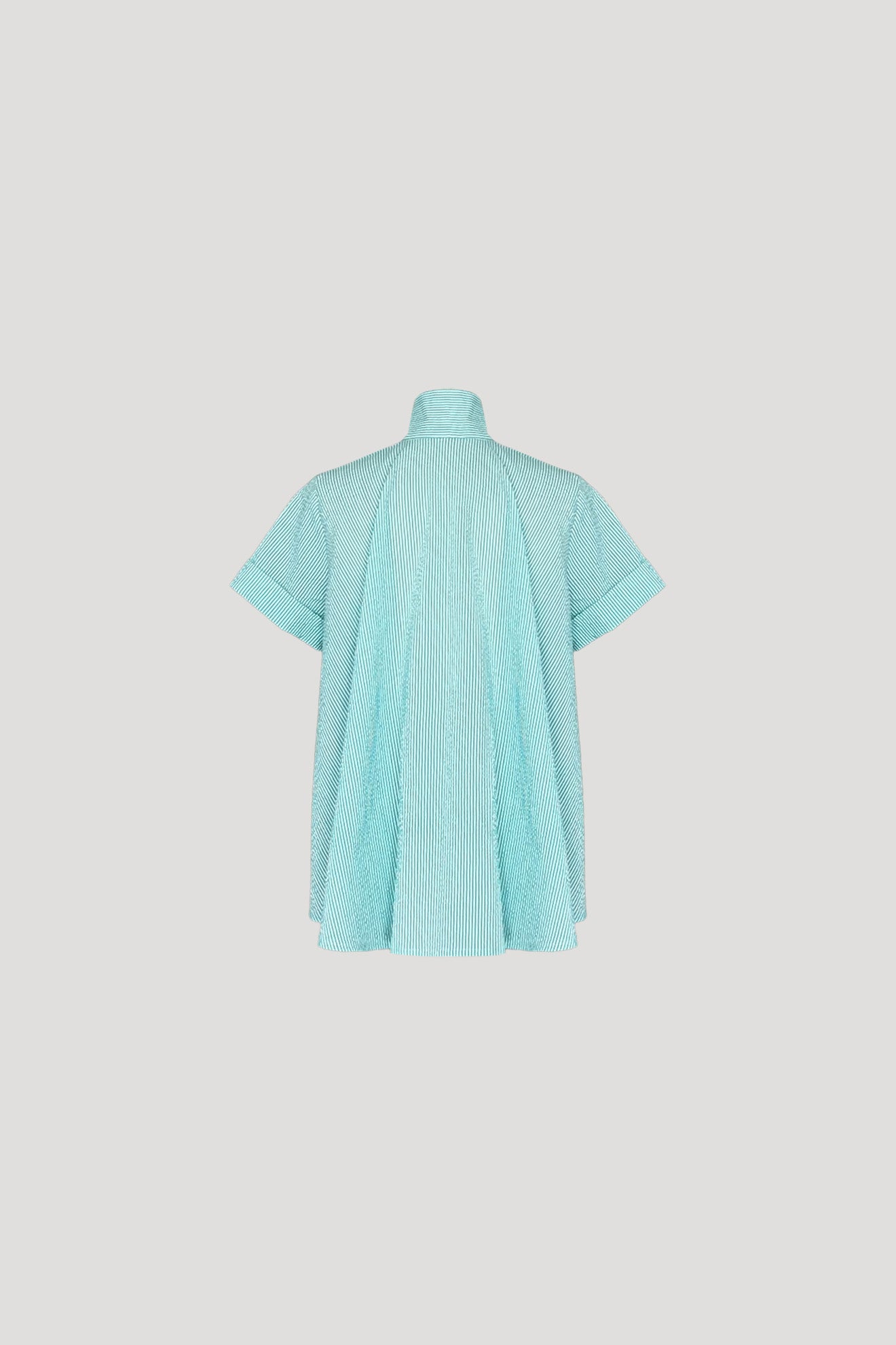 UME Top in Turquoise Stripes