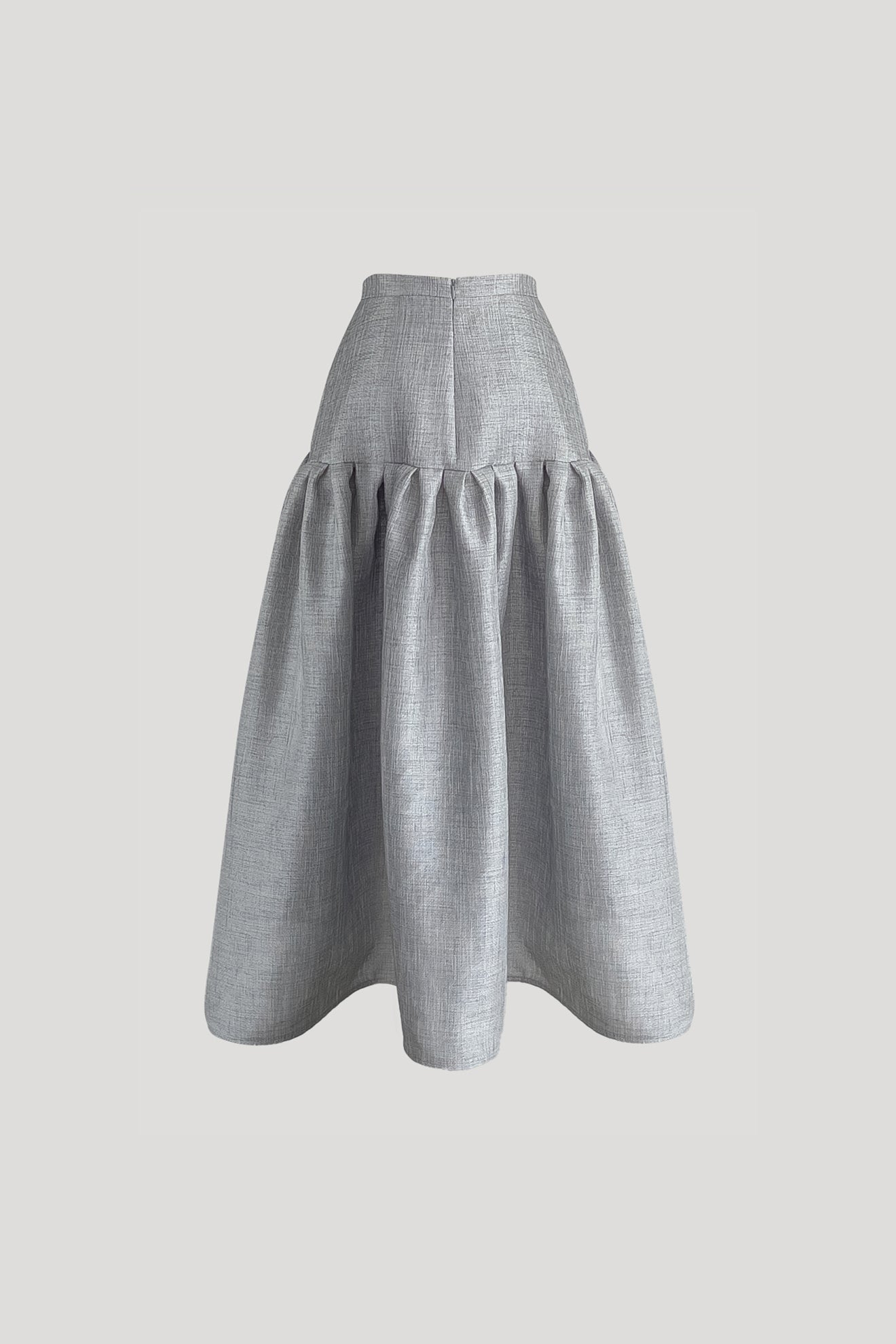 UCHIWA Skirt in Silver