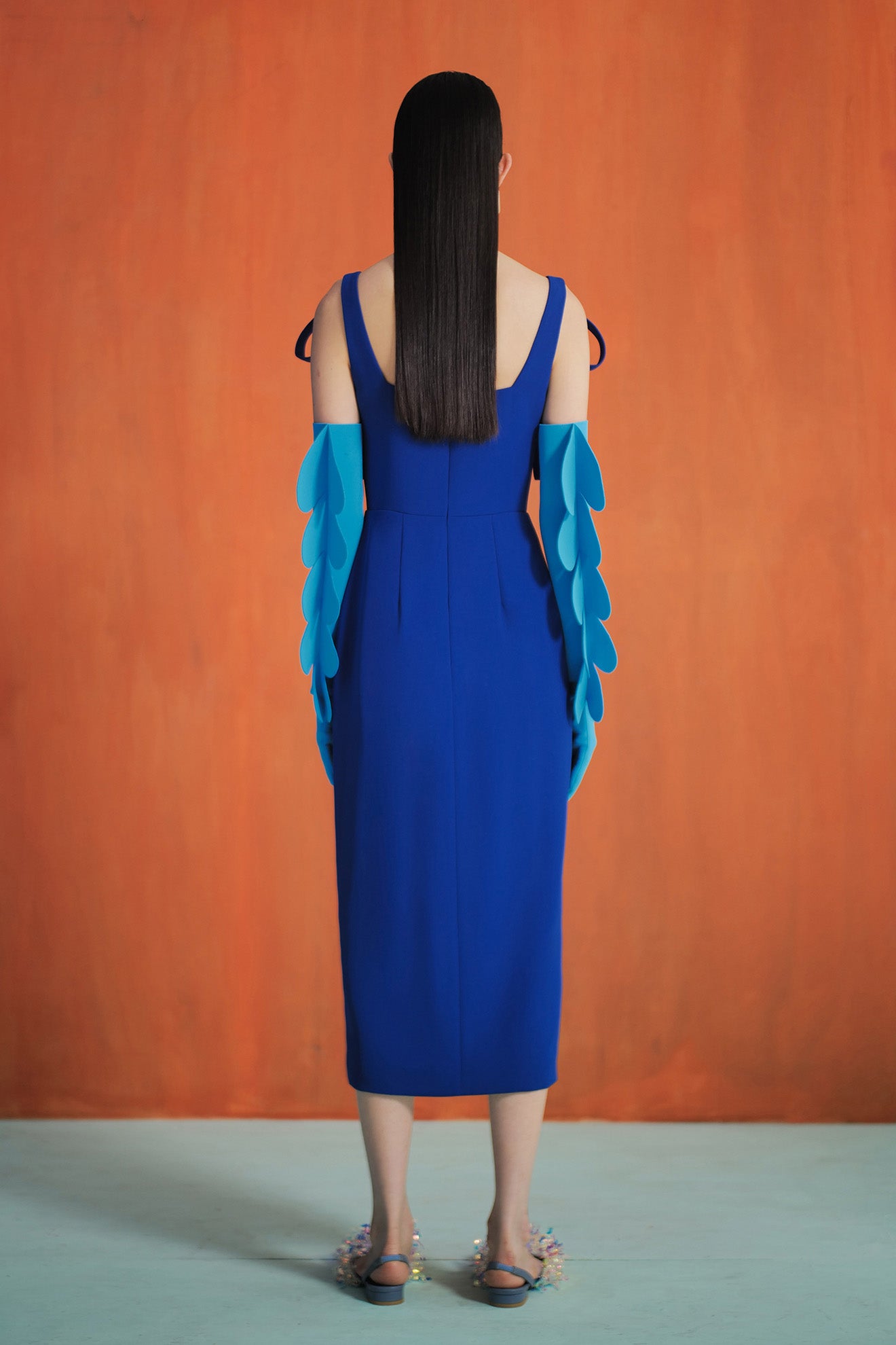 VIVACE Dress in Cerulean Blue