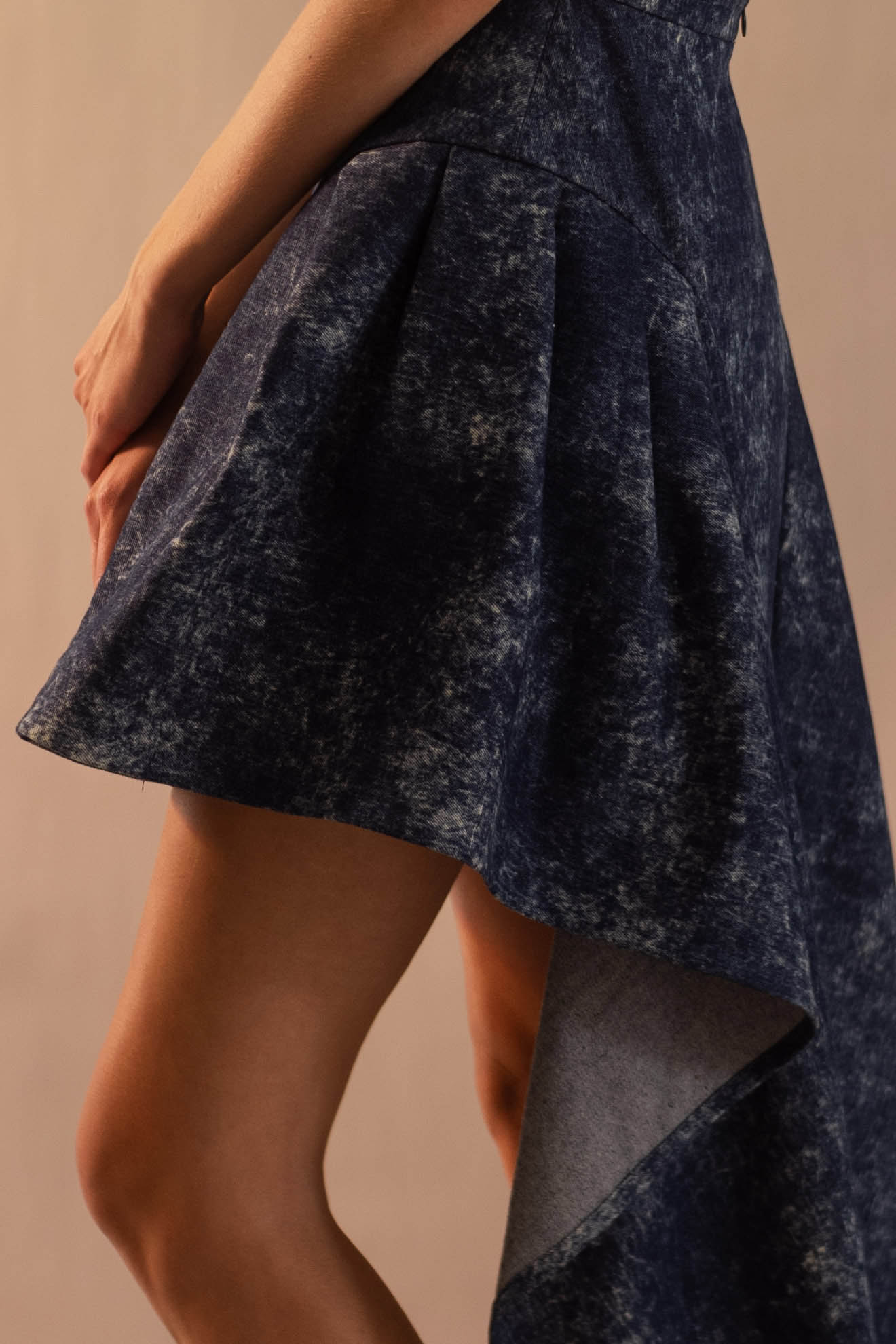 WAHOO Skirt in Denim Blue