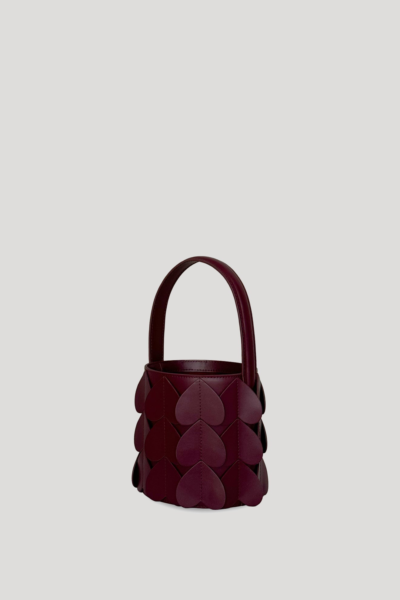 WHIRLPOOL Bucket Bag in Wine