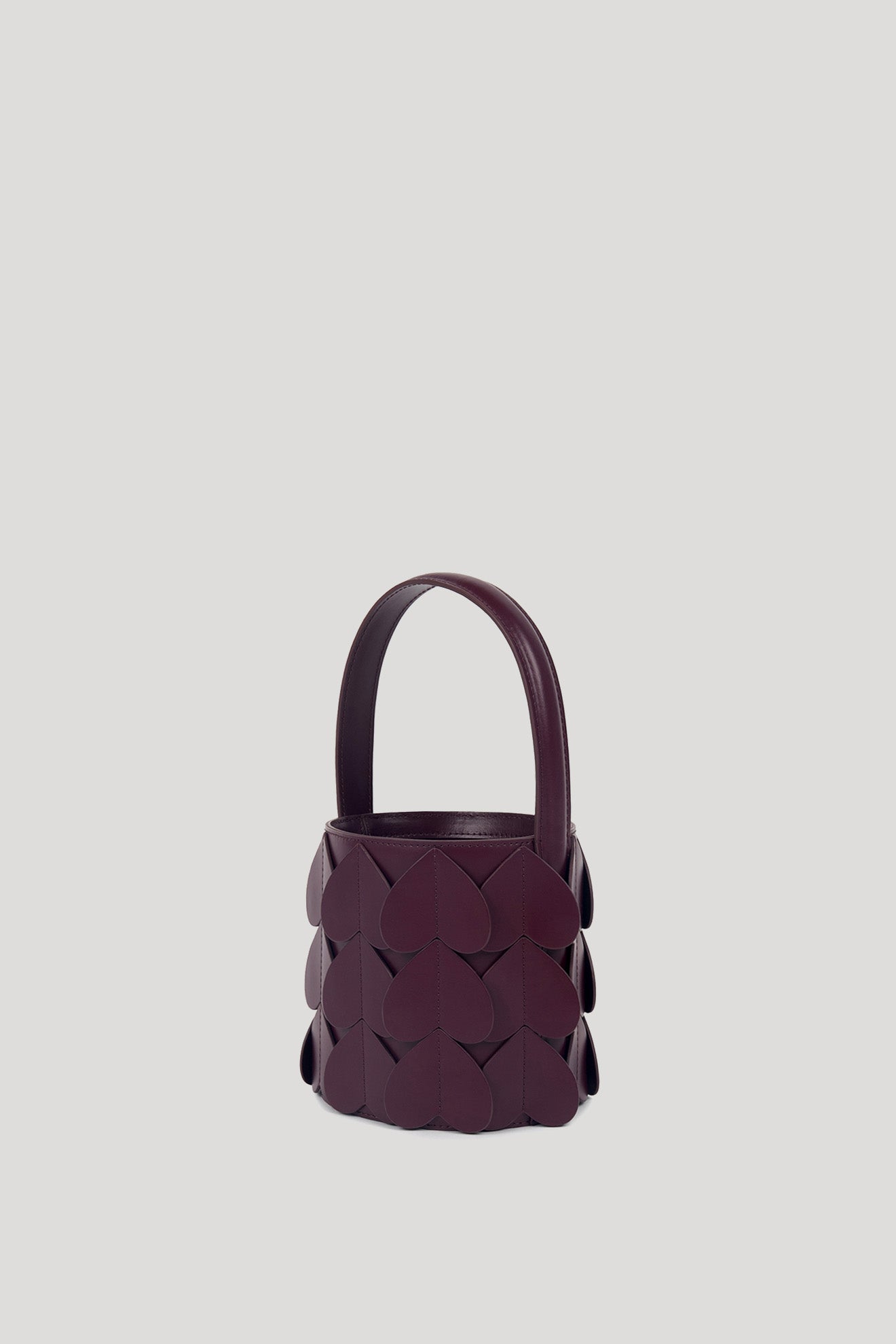 WHIRLPOOL Bucket Bag in Wine