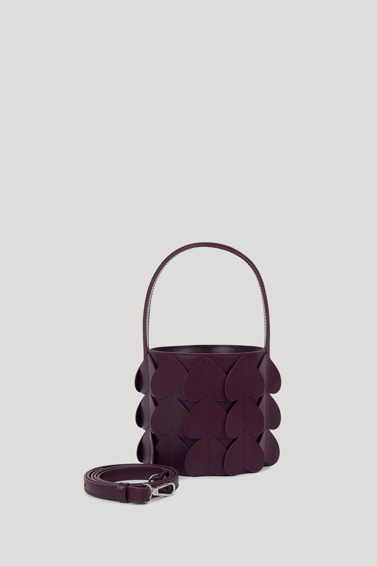 WHIRLPOOL Bucket Bag in Wine