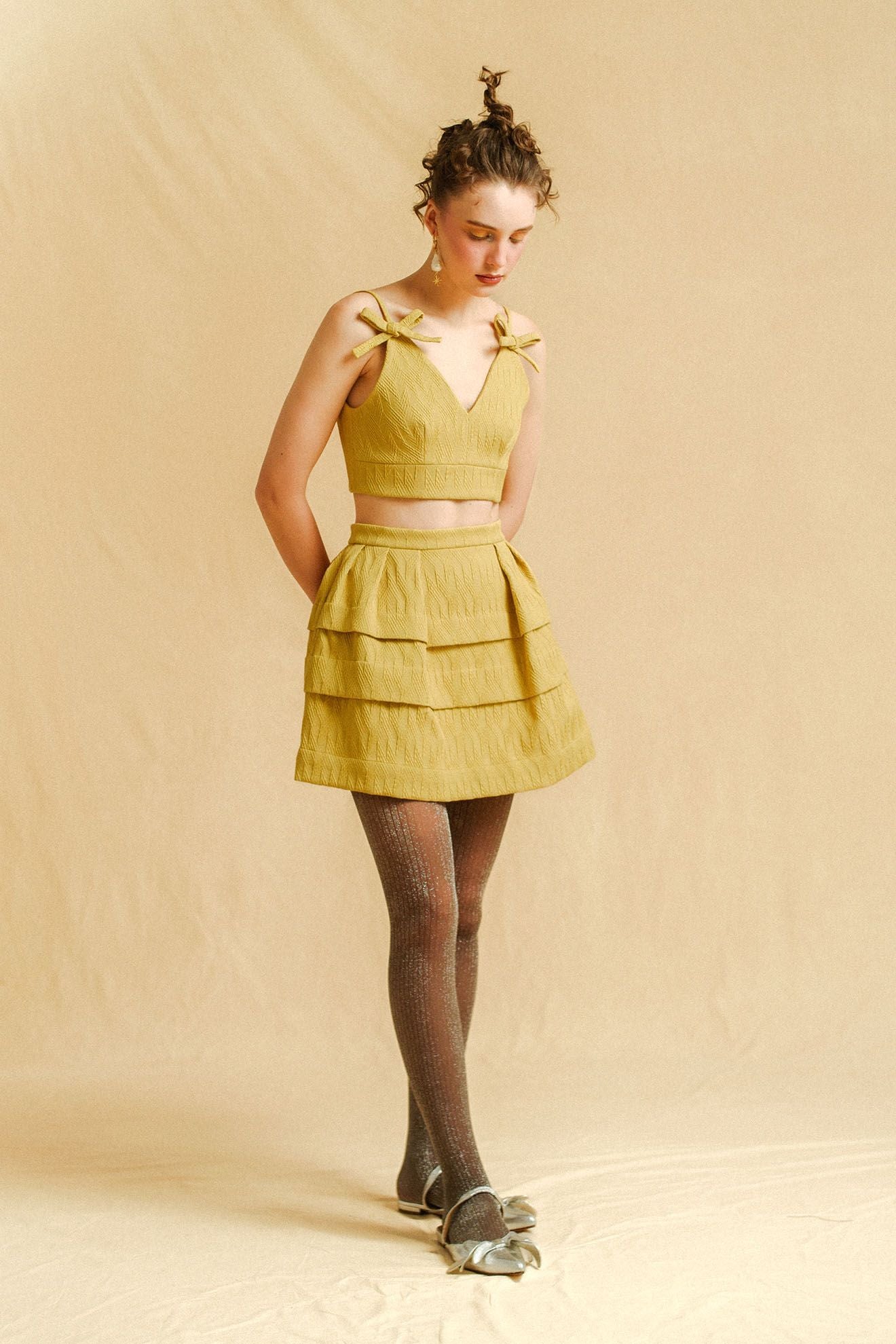 ESPRIT Skirt in Sundance Yellow
