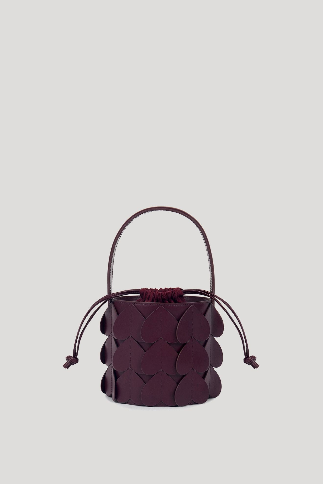 WHIRLPOOL Bucket Bag in Wine