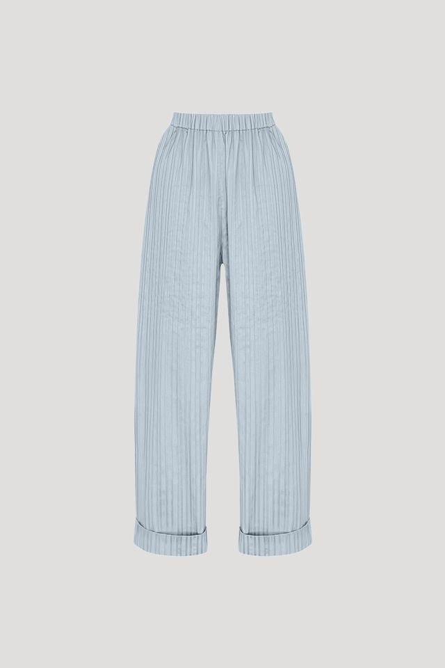KAKI Pants in Ash Blue