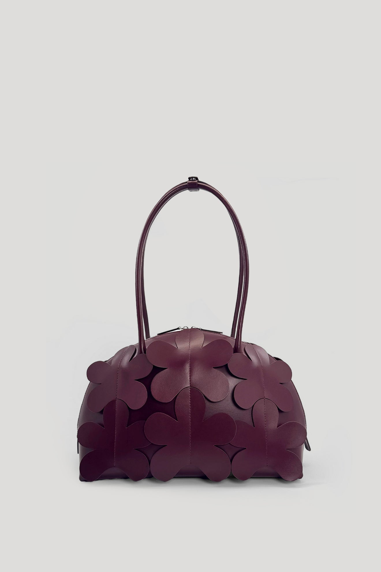 ZIG Grand Shell Bag in Wine