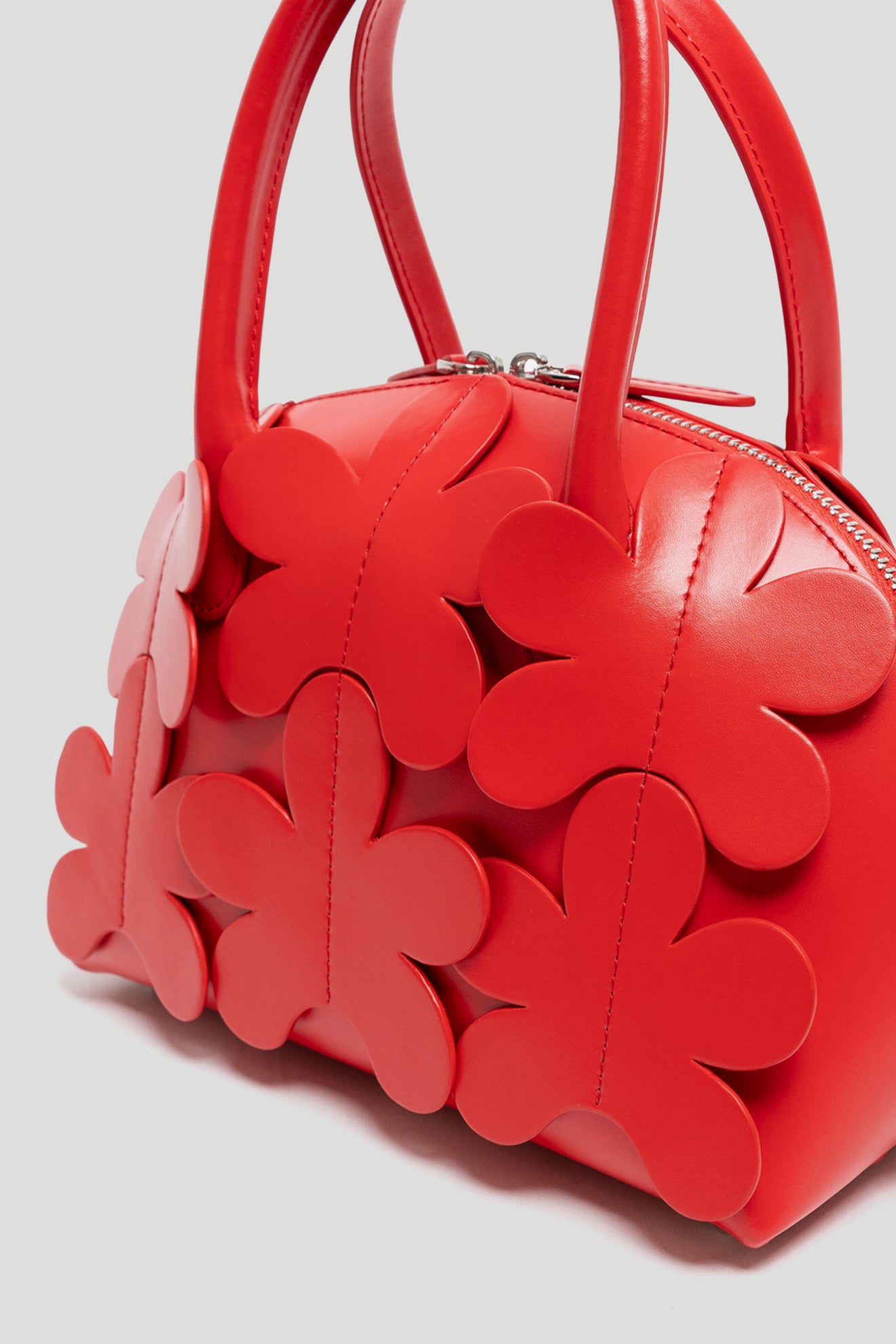 ZIG Shell Bag in Scarlet