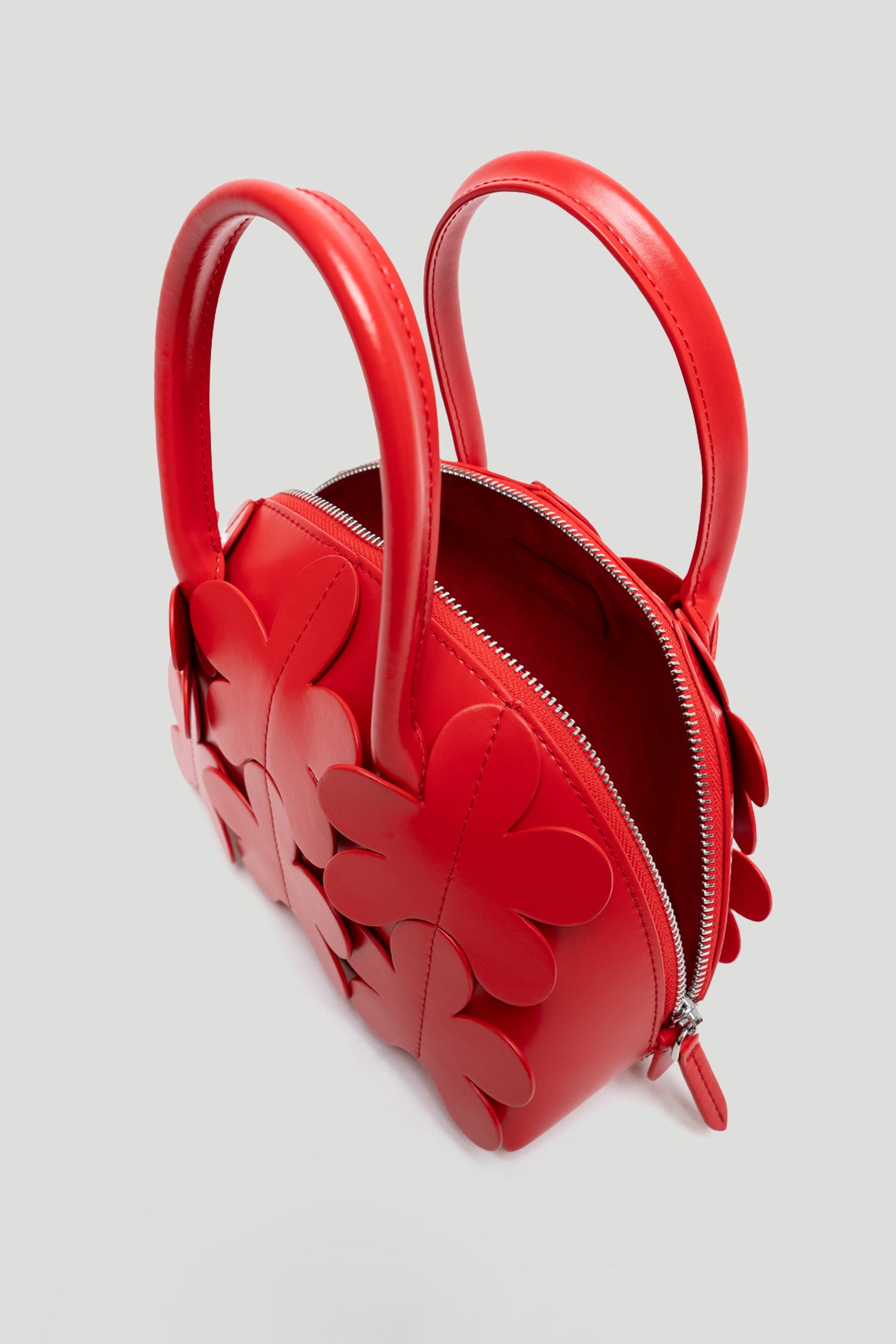 ZIG Shell Bag in Scarlet