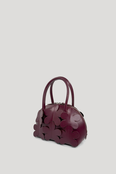 ZIG Classic Shell Bag in Wine – PEGGY HARTANTO