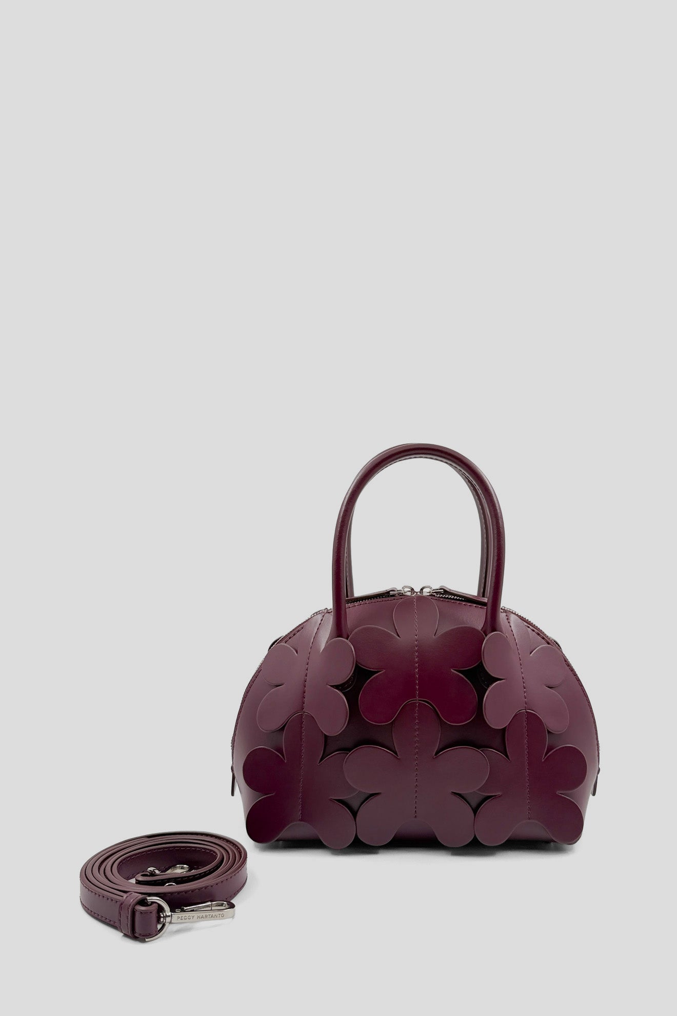 ZIG Classic Shell Bag in Wine