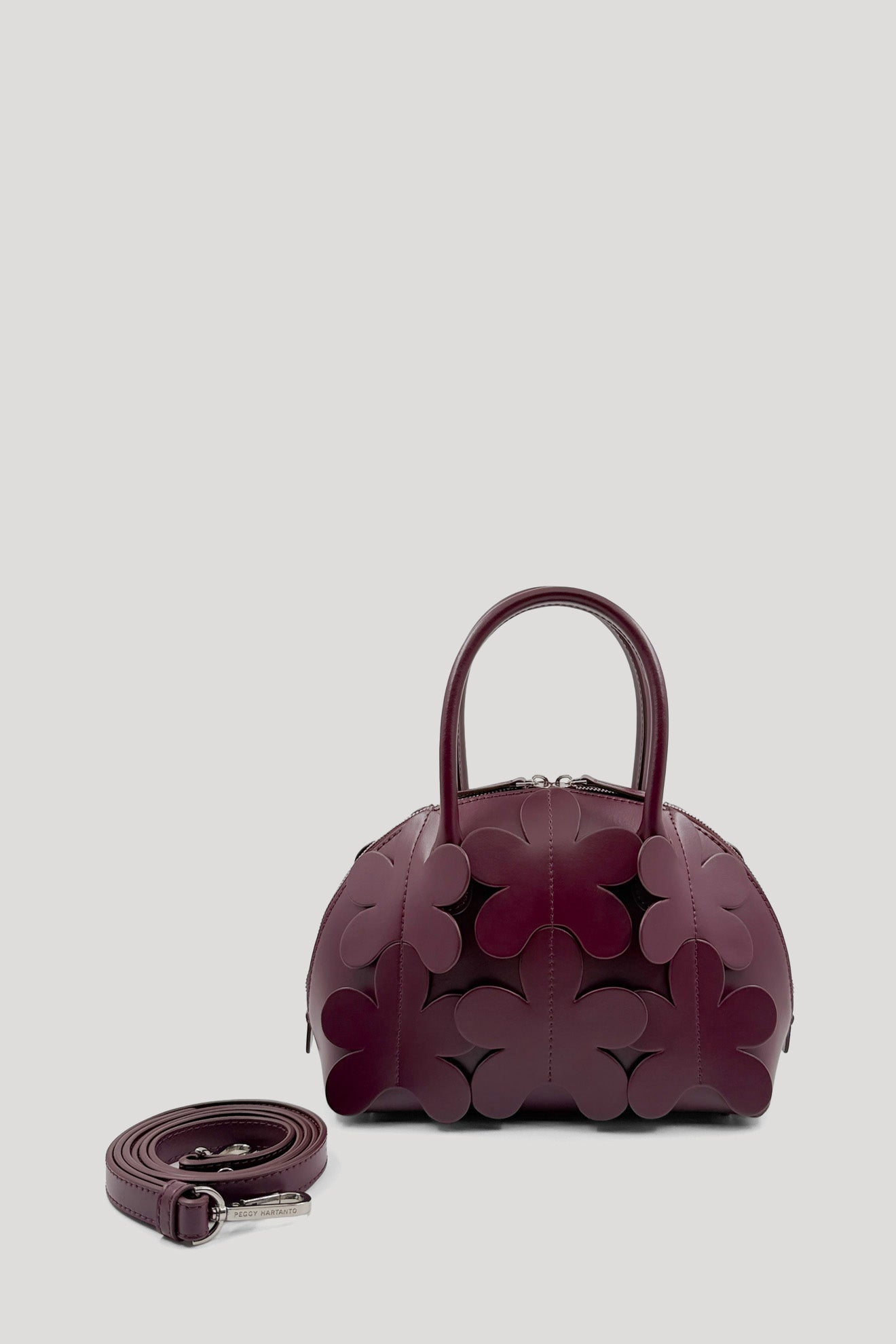 ZIG Classic Shell Bag in Wine