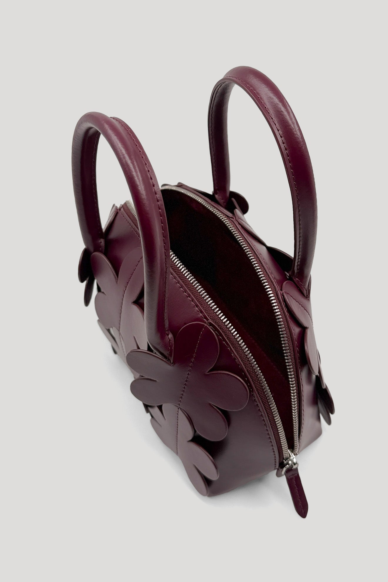 ZIG Classic Shell Bag in Wine – PEGGY HARTANTO