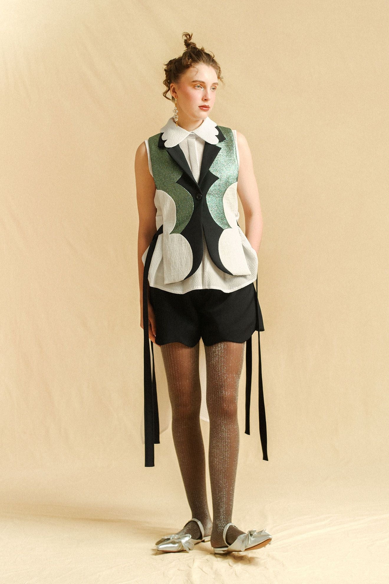 LUMIERE Vest in Dark Blue