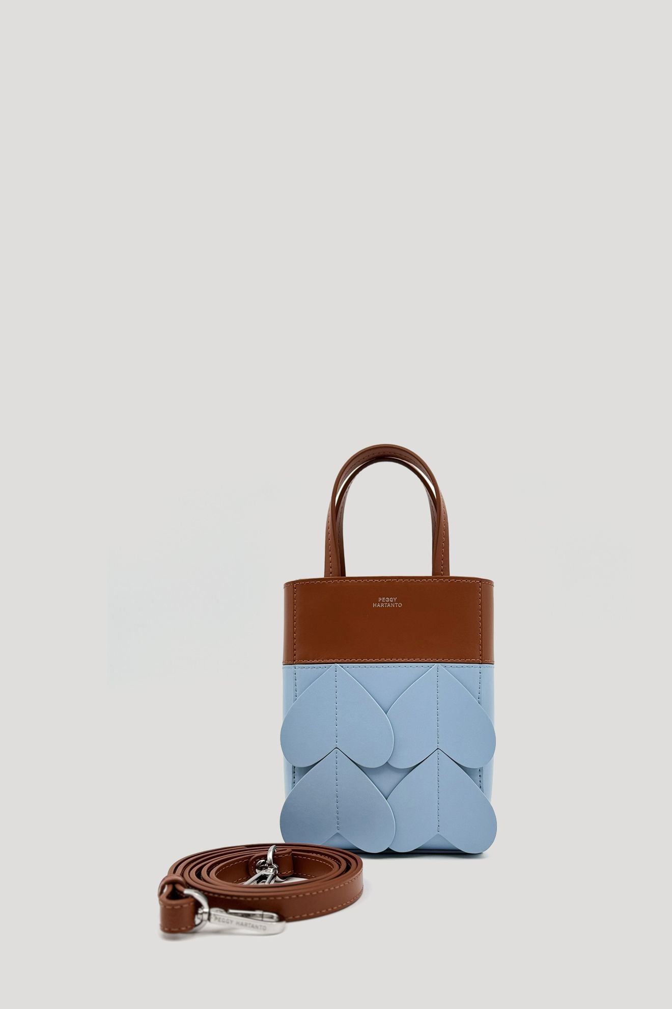 AXIL Mini Bag in Tan/Glacier