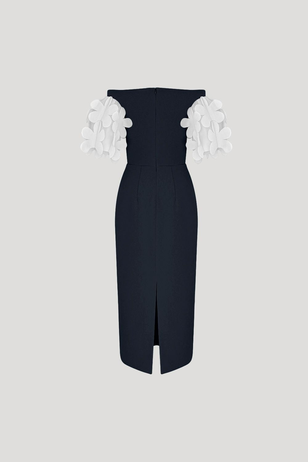 GALANT Dress in Dark Blue/White