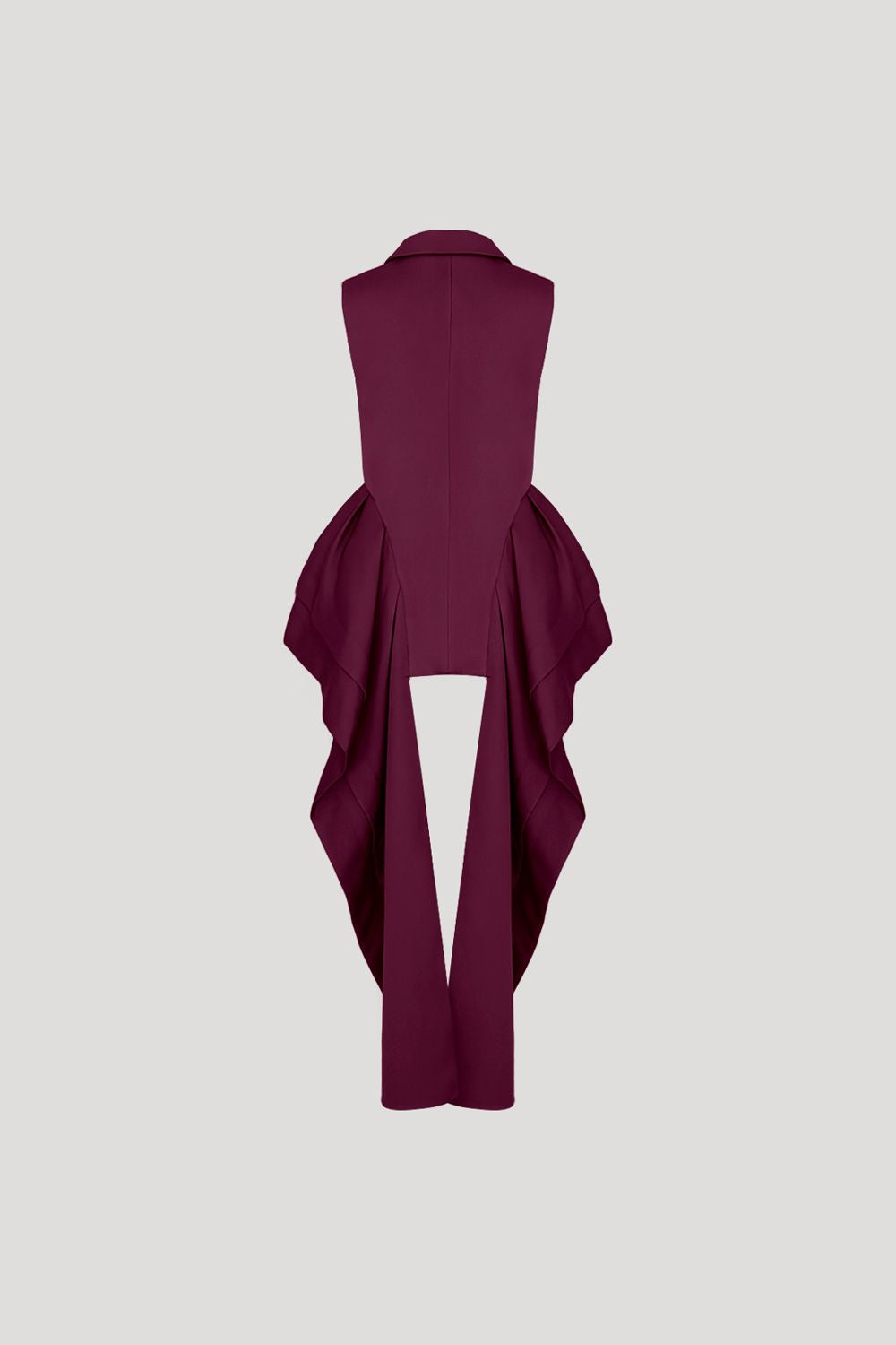 TCHAIKO Vest in Plum