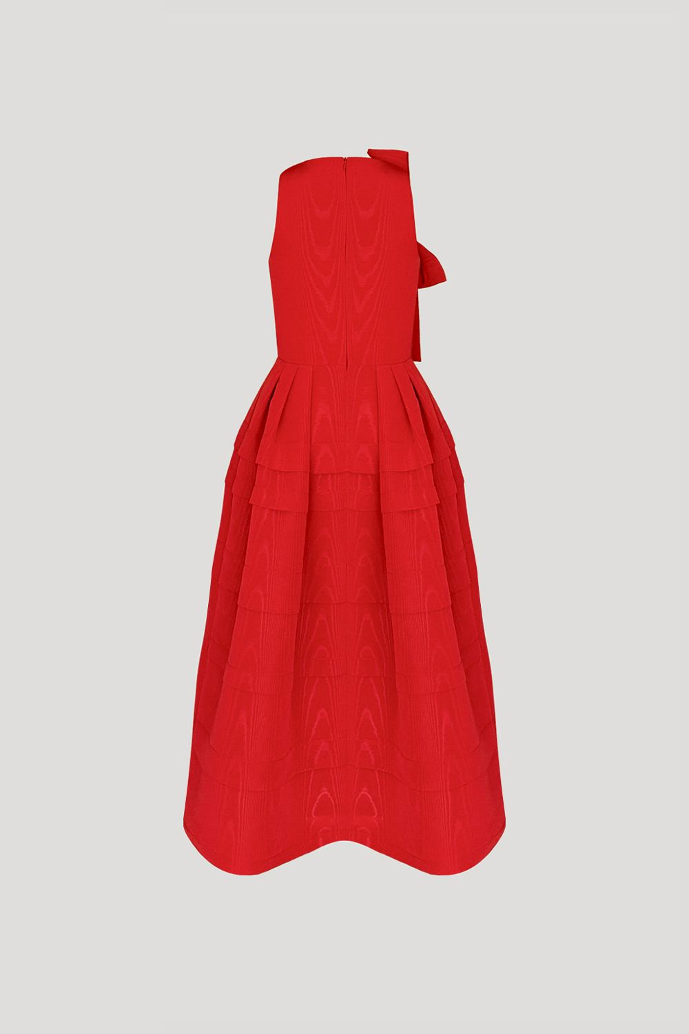 MUSIQUE Dress in Sangria Red