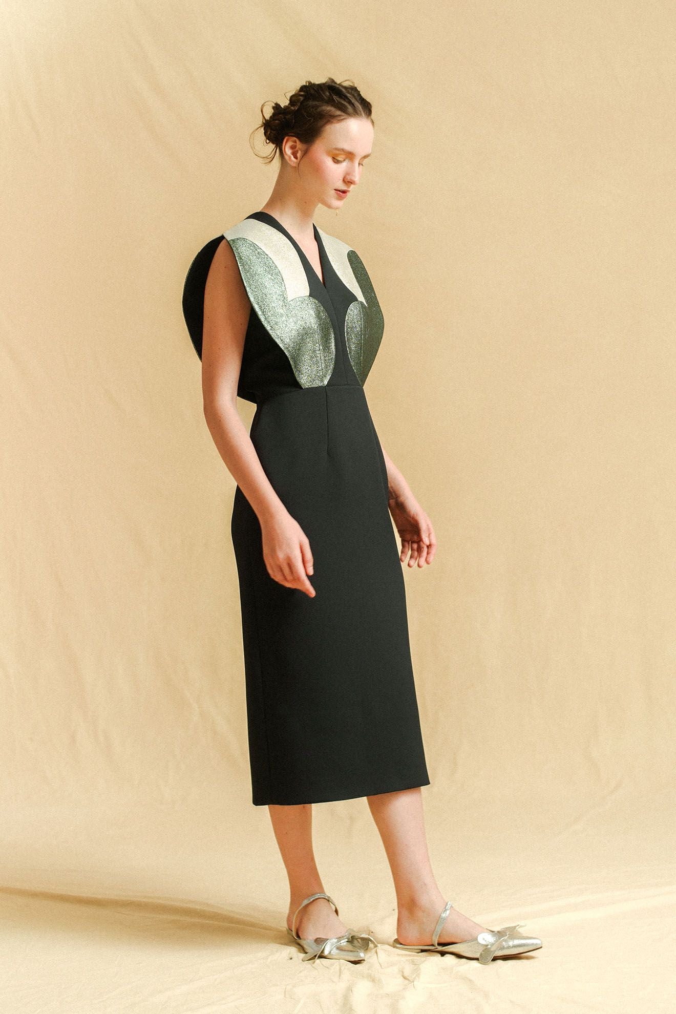ARABESQUE Dress in Dark Blue